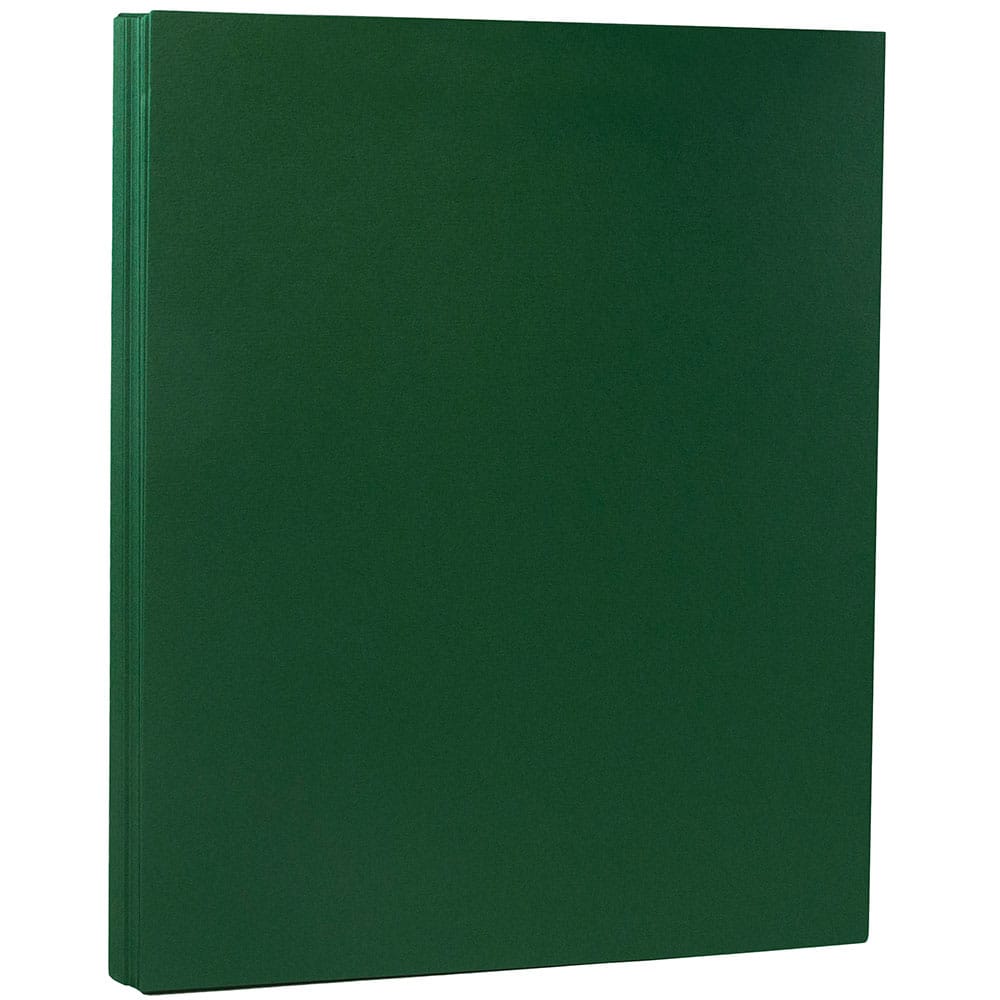 JAM Paper 80 lb. Cardstock Paper 8.5 x 11 Navy Blue 250 Sheets/Ream  (LEBA242B)