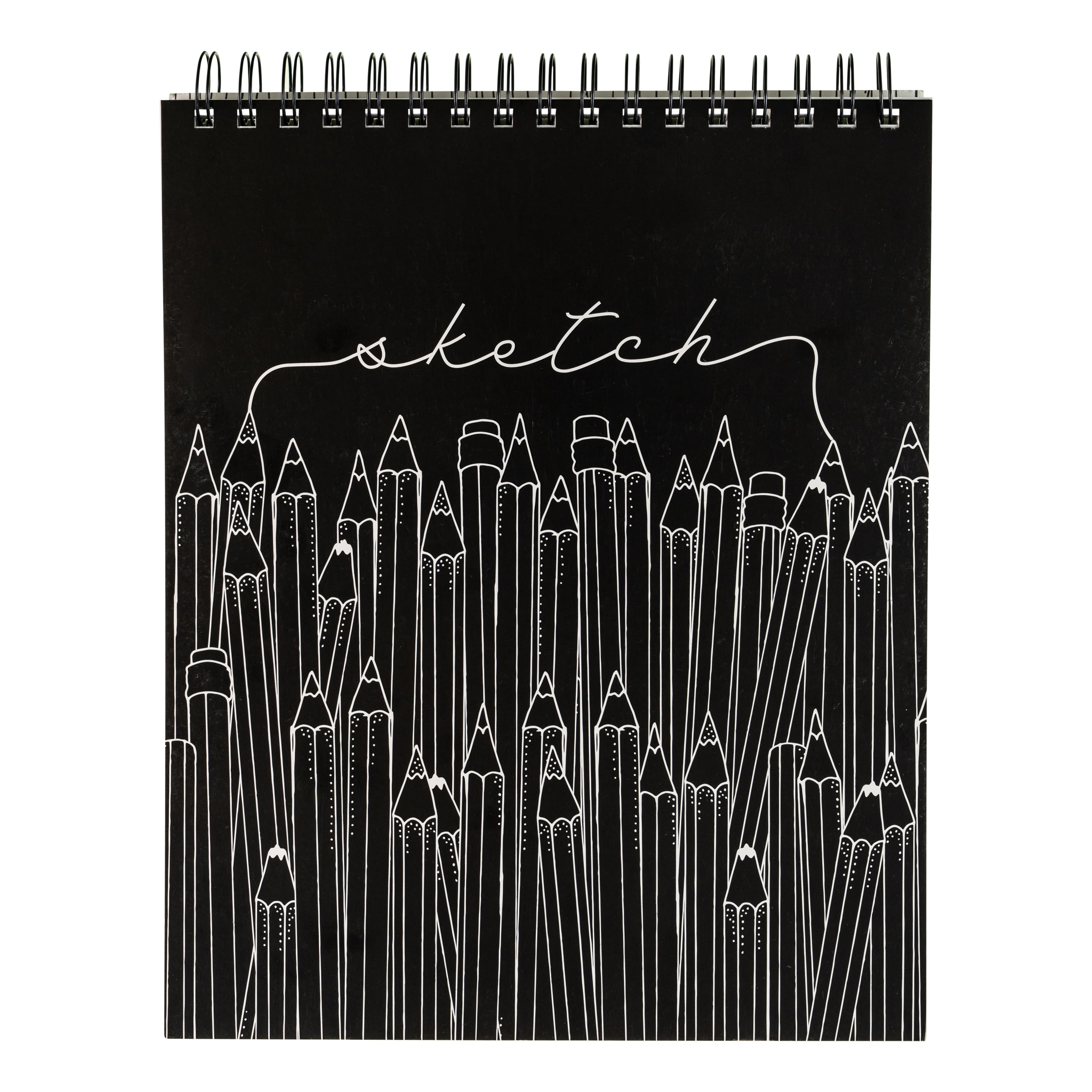 Hello, Artist!&#x2122; Black and White Pencils Sketchbook