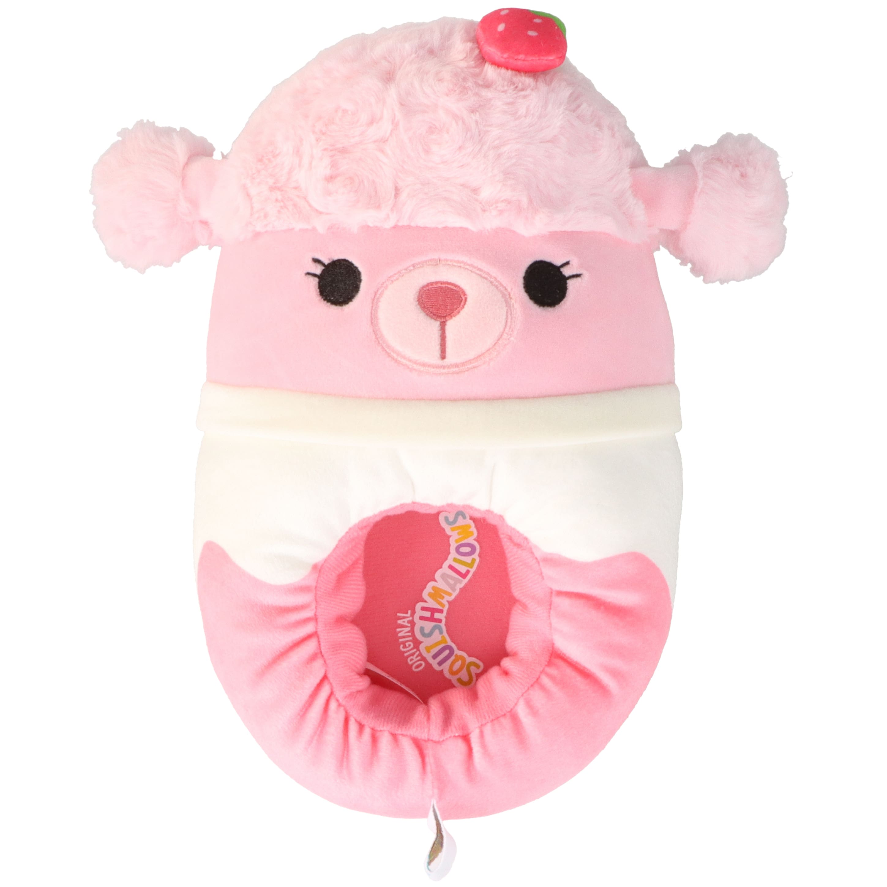 Squishmallows™ Chloe the Pink Poodle Plush Slippers