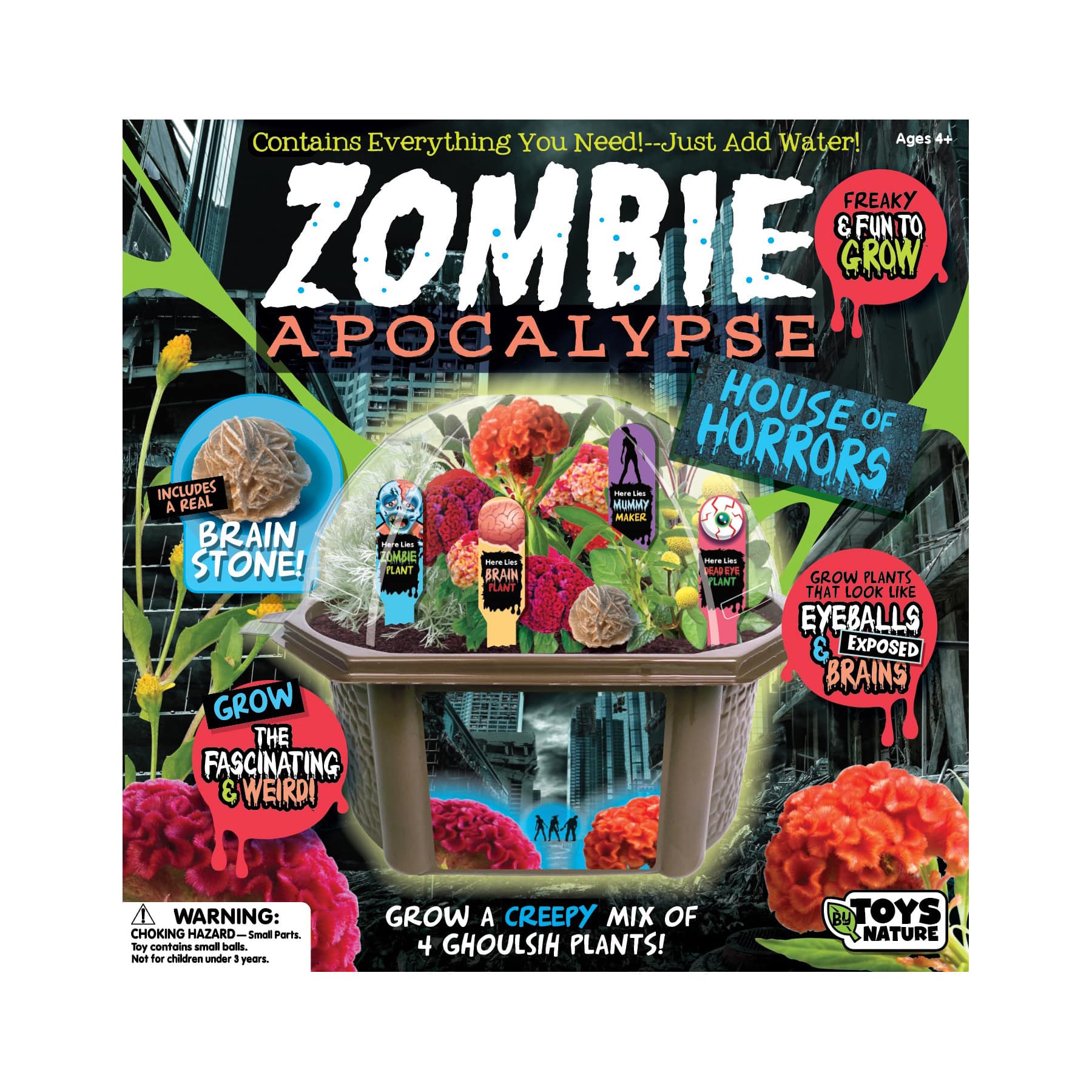 Biosphere Terrarium - Zombie Apocalypse House of Horrors