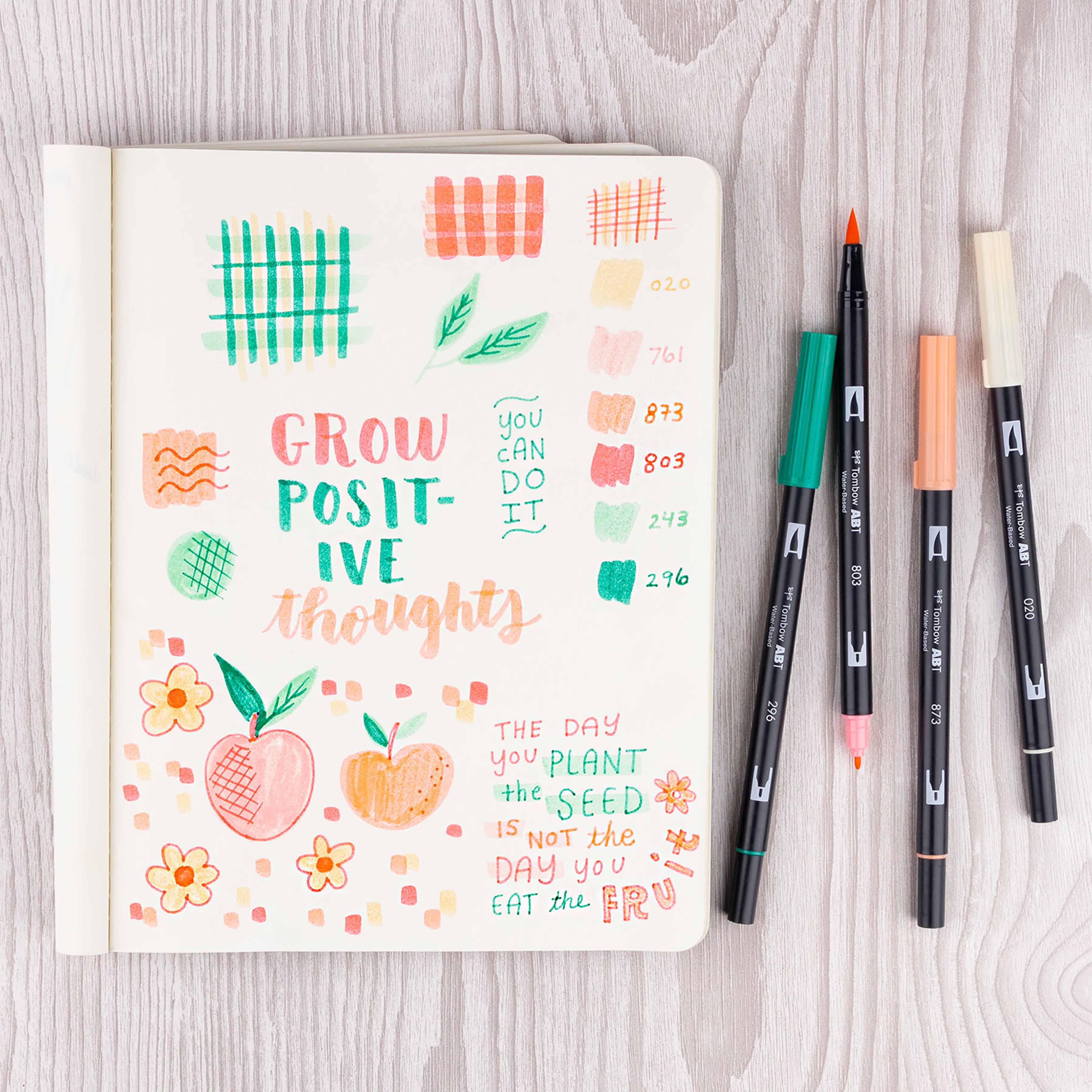 Tombow Just Peachy Dual Brush Pens