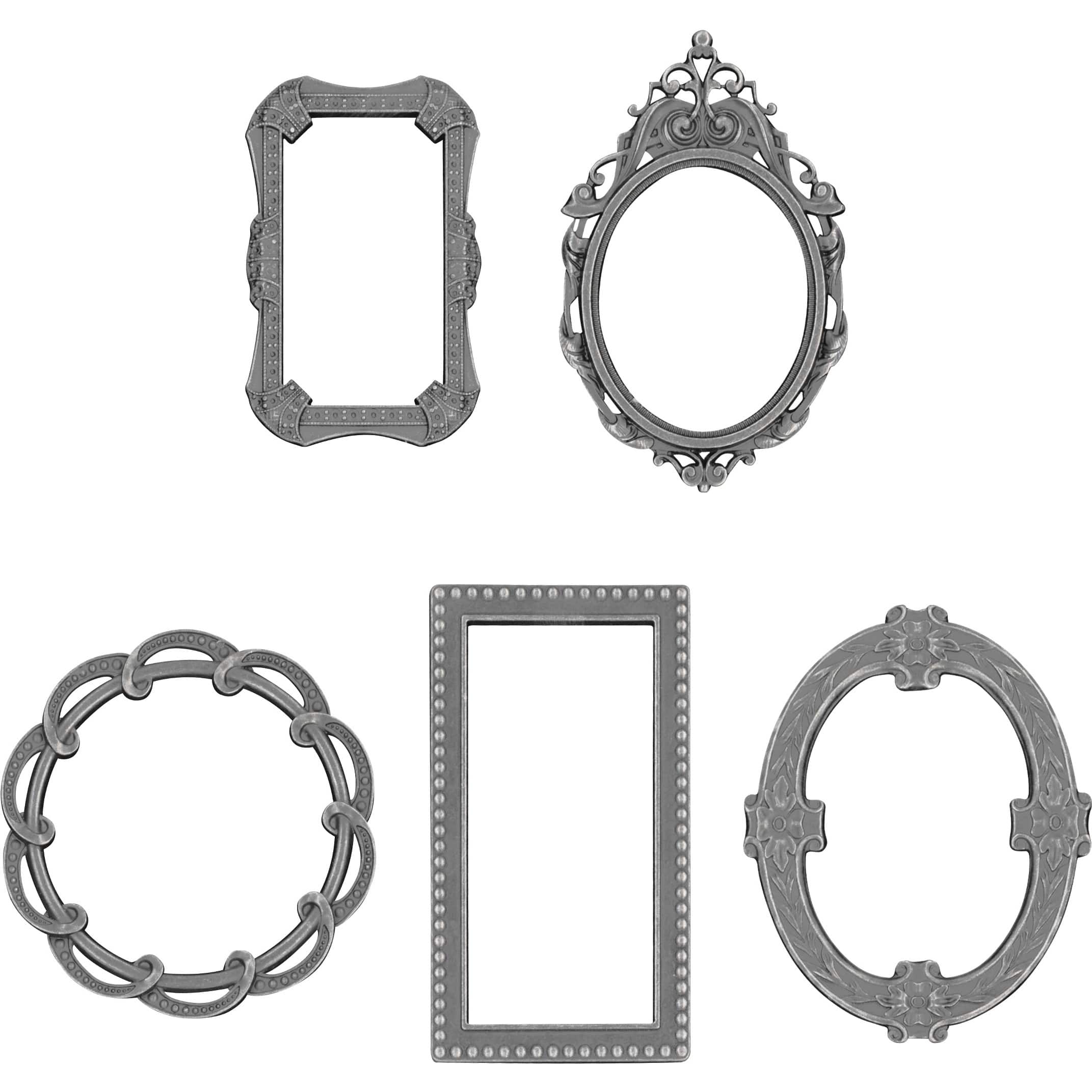 Idea-Ology Metal Deco Frames 5/Pkg- 