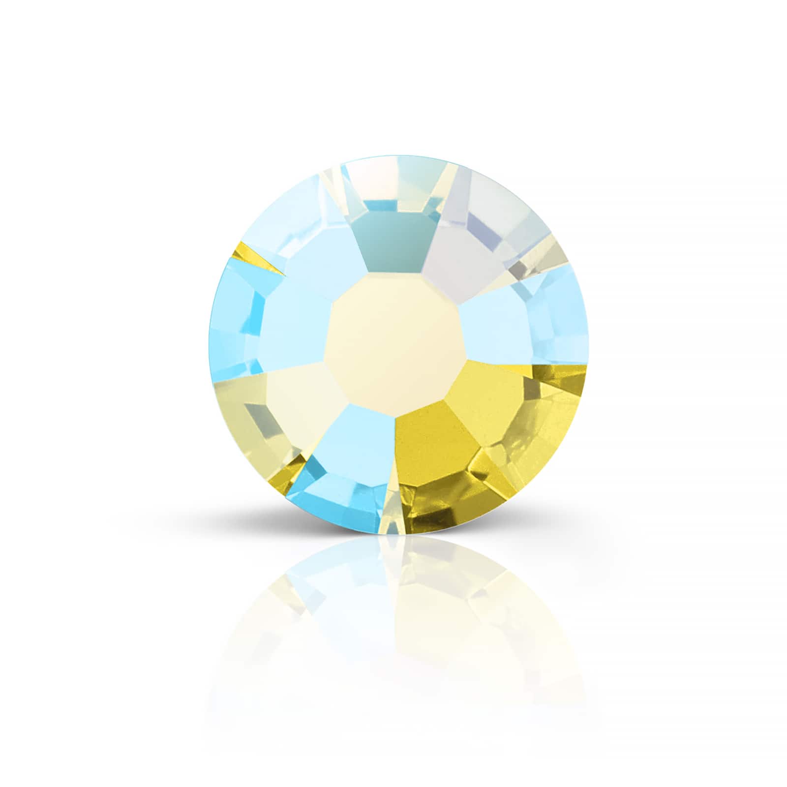 Preciosa MAXIMA SS16 Aurora Borealis Flatback Czech Crystals, 144ct.