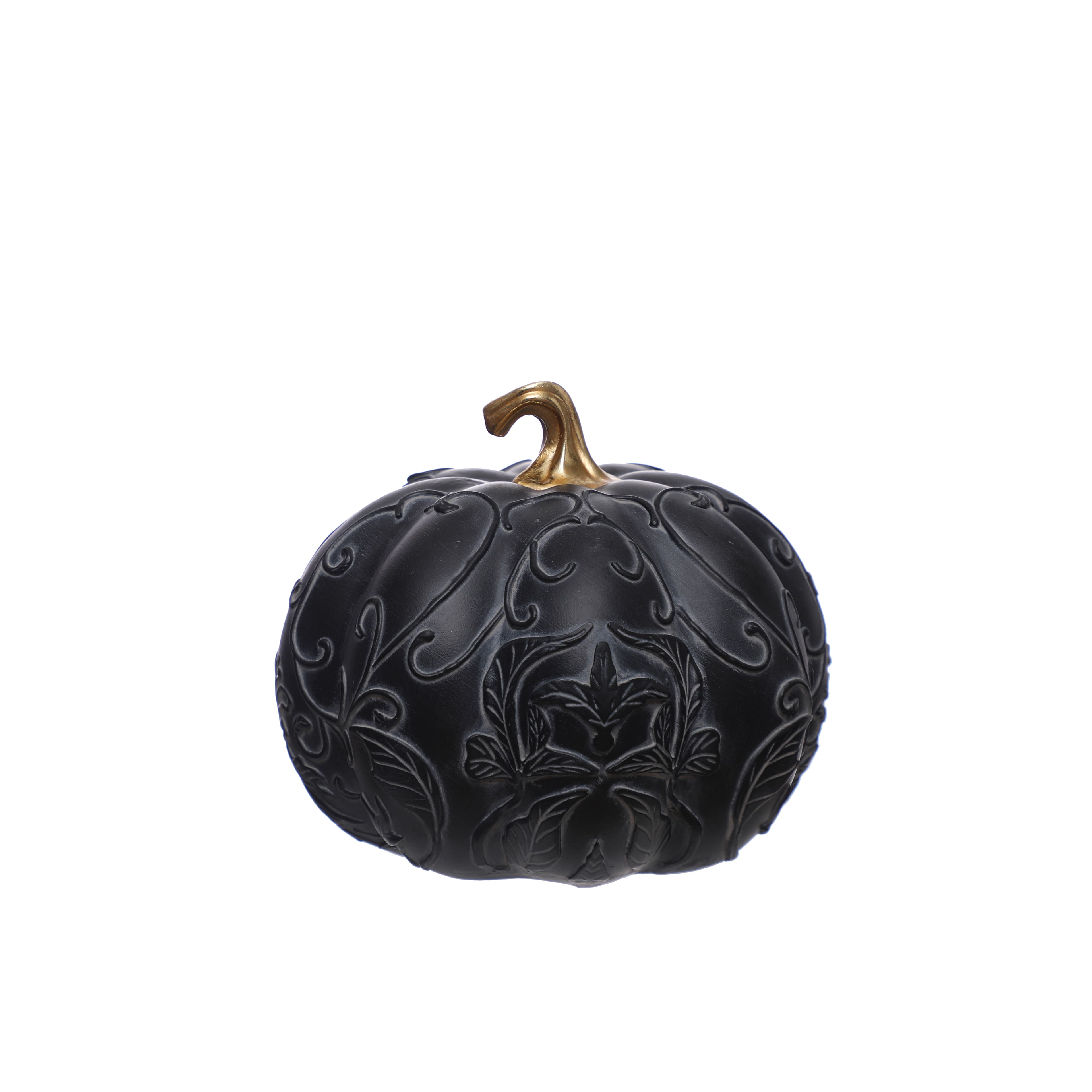 6&#x22; Black Pumpkin Tabletop D&#xE9;cor by Ashland&#xAE;