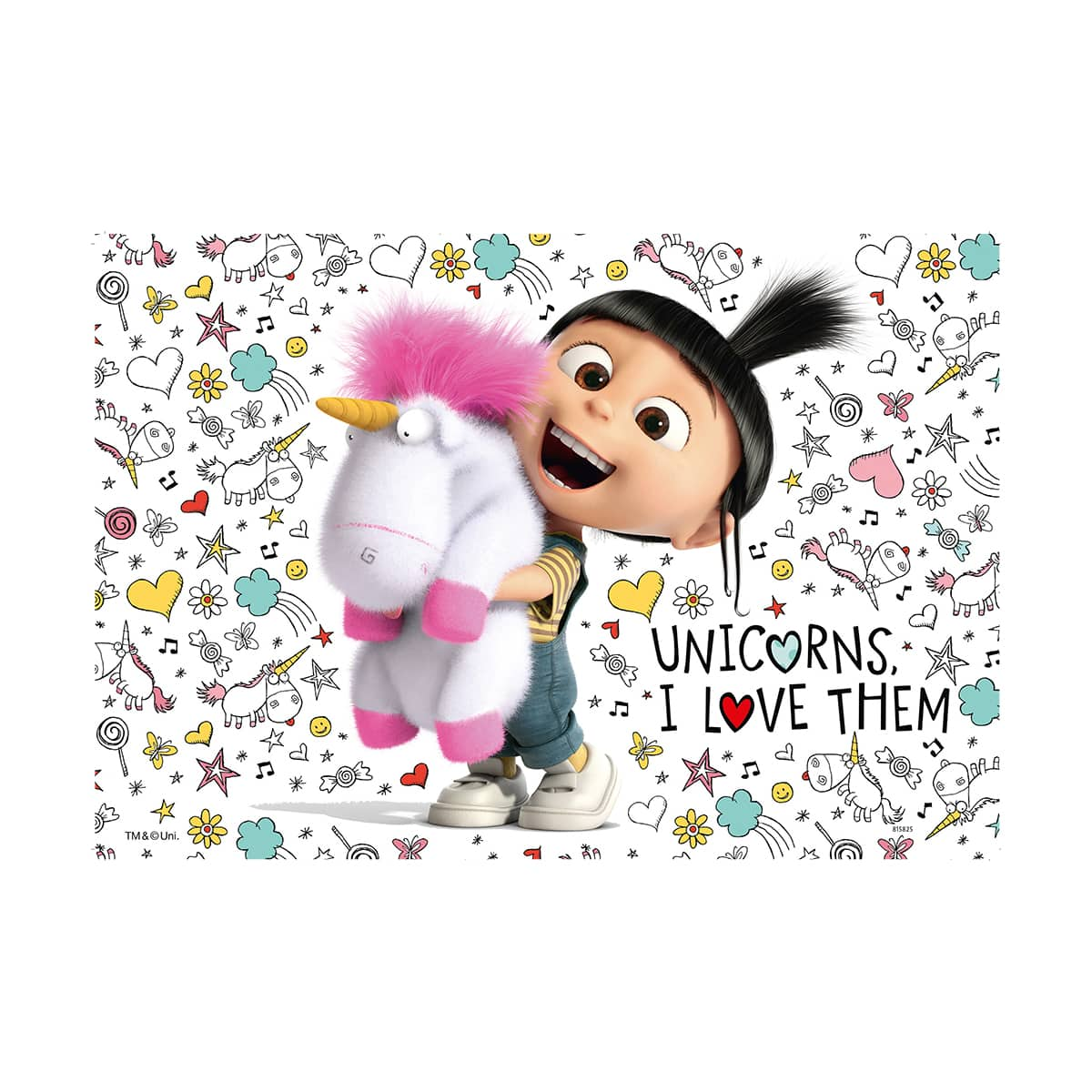 Despicable Me 3 2-in-1 Jigsaw Puzzle Multi-Pack - Agnes and the Minions: 2 x 24 Pcs