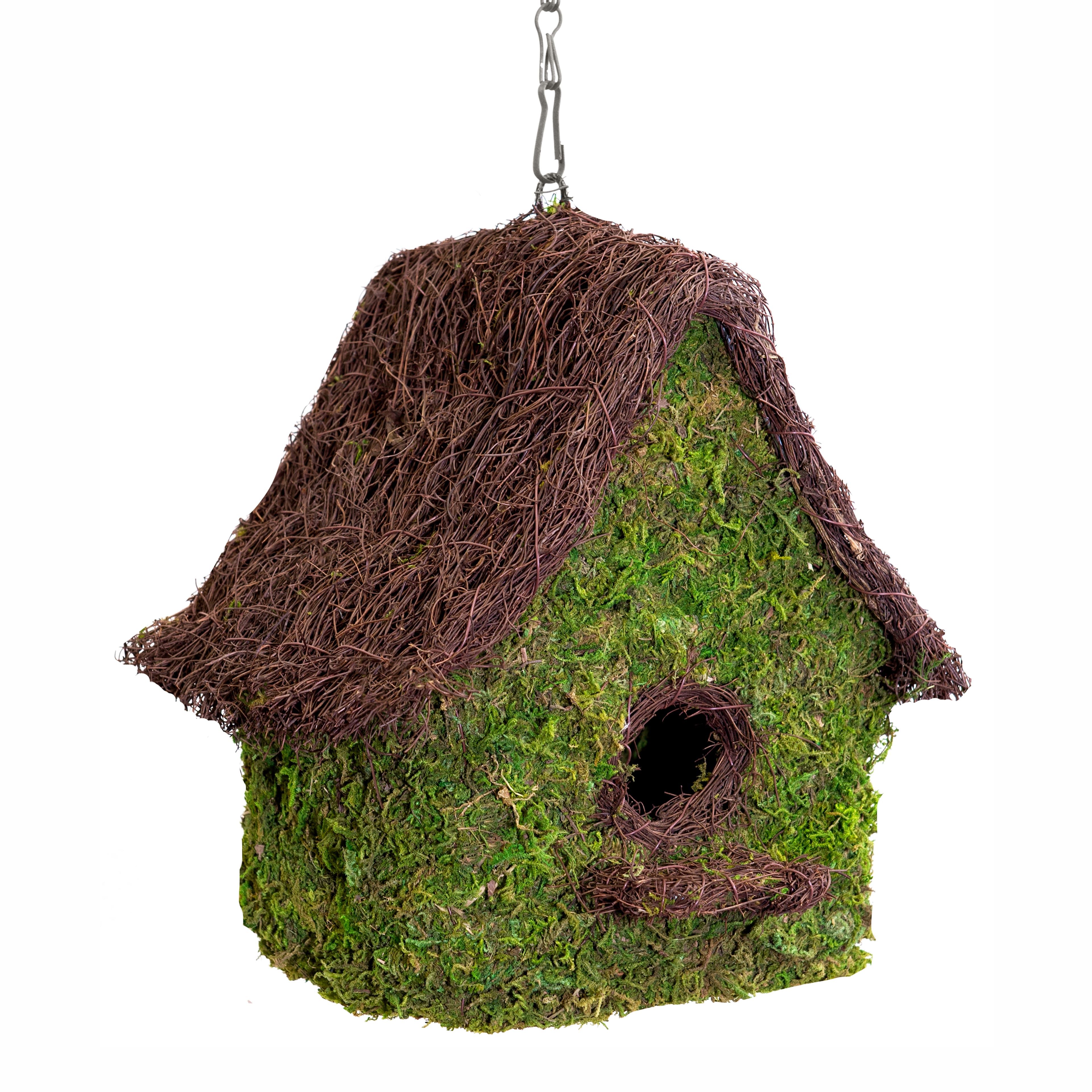 10.5&#x22; Decorative Moss Birdhouse by Ashland&#xAE;
