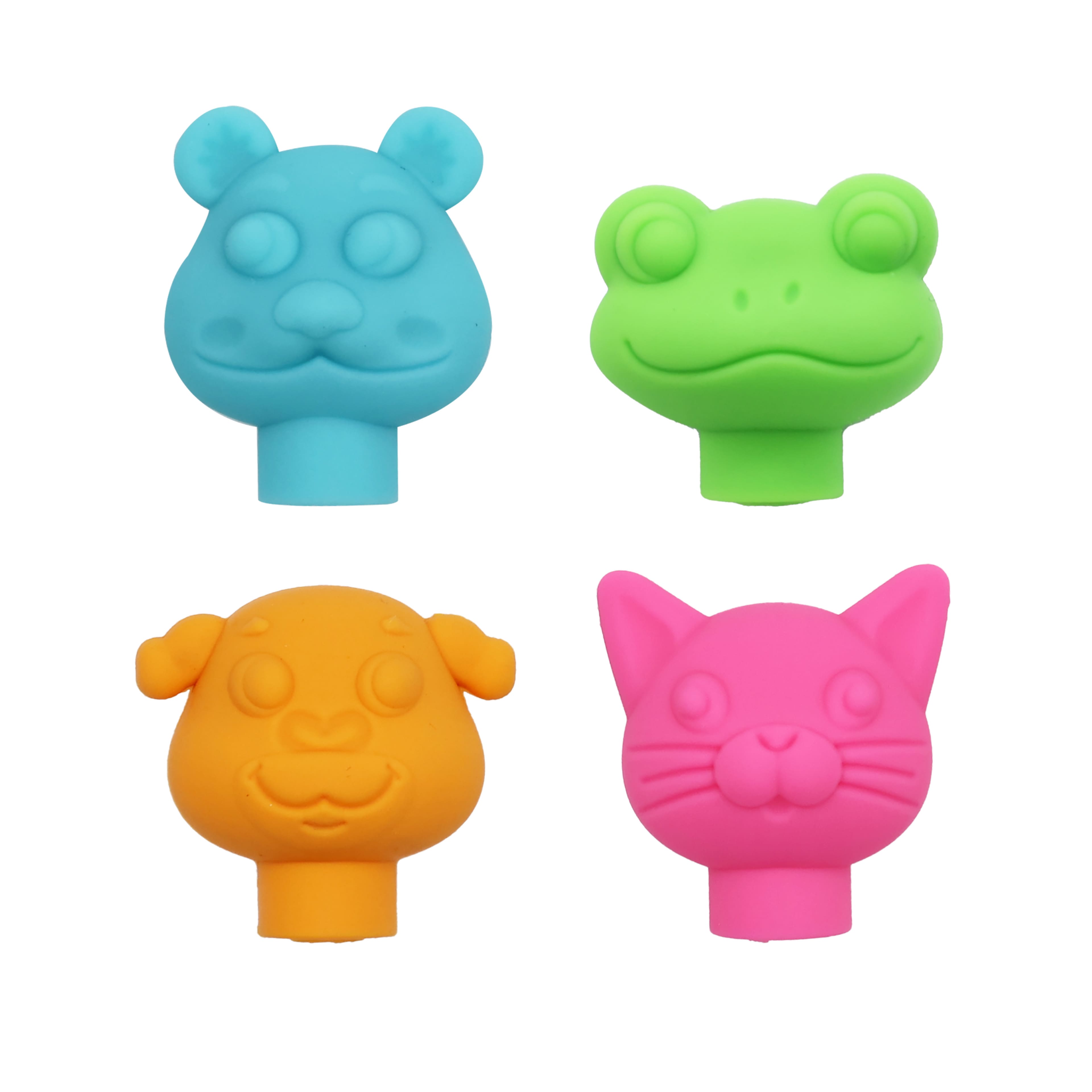Animal Head Pencil Toppers by Creatology&#x2122;