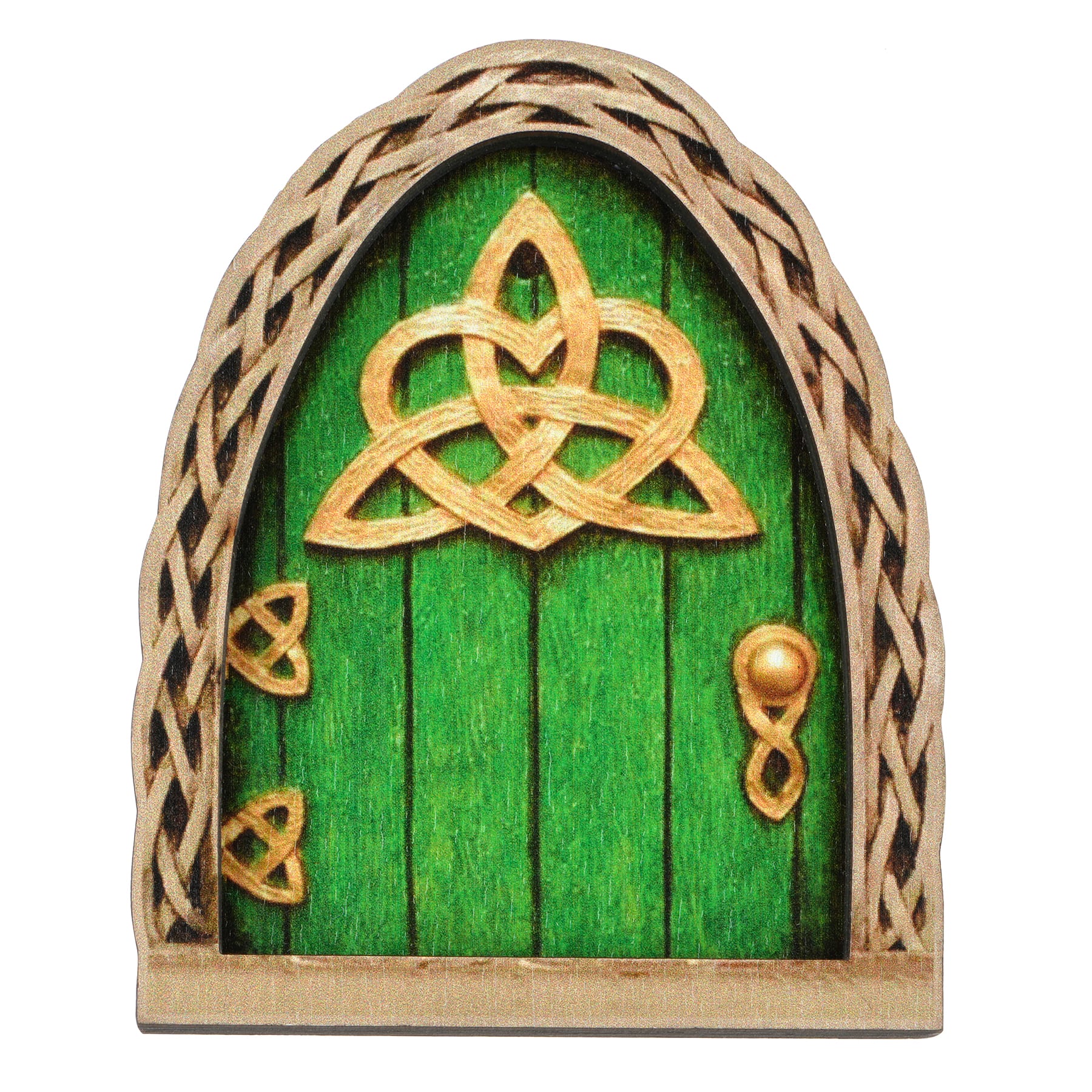 Miniature Green Fairy Door by Make Market®