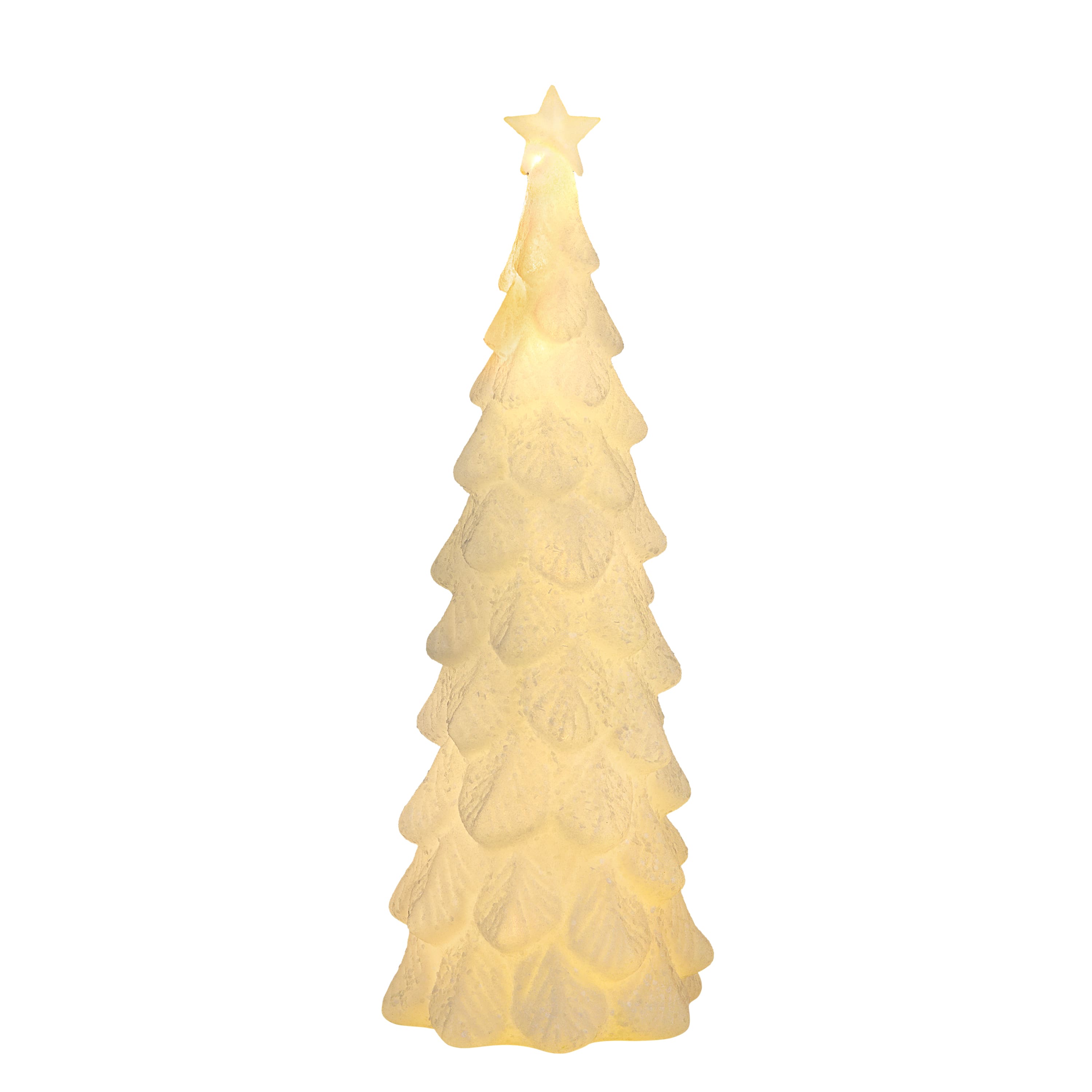 Mr. Christmas 24&#x22; Lit Glitter Tree Blow Mold