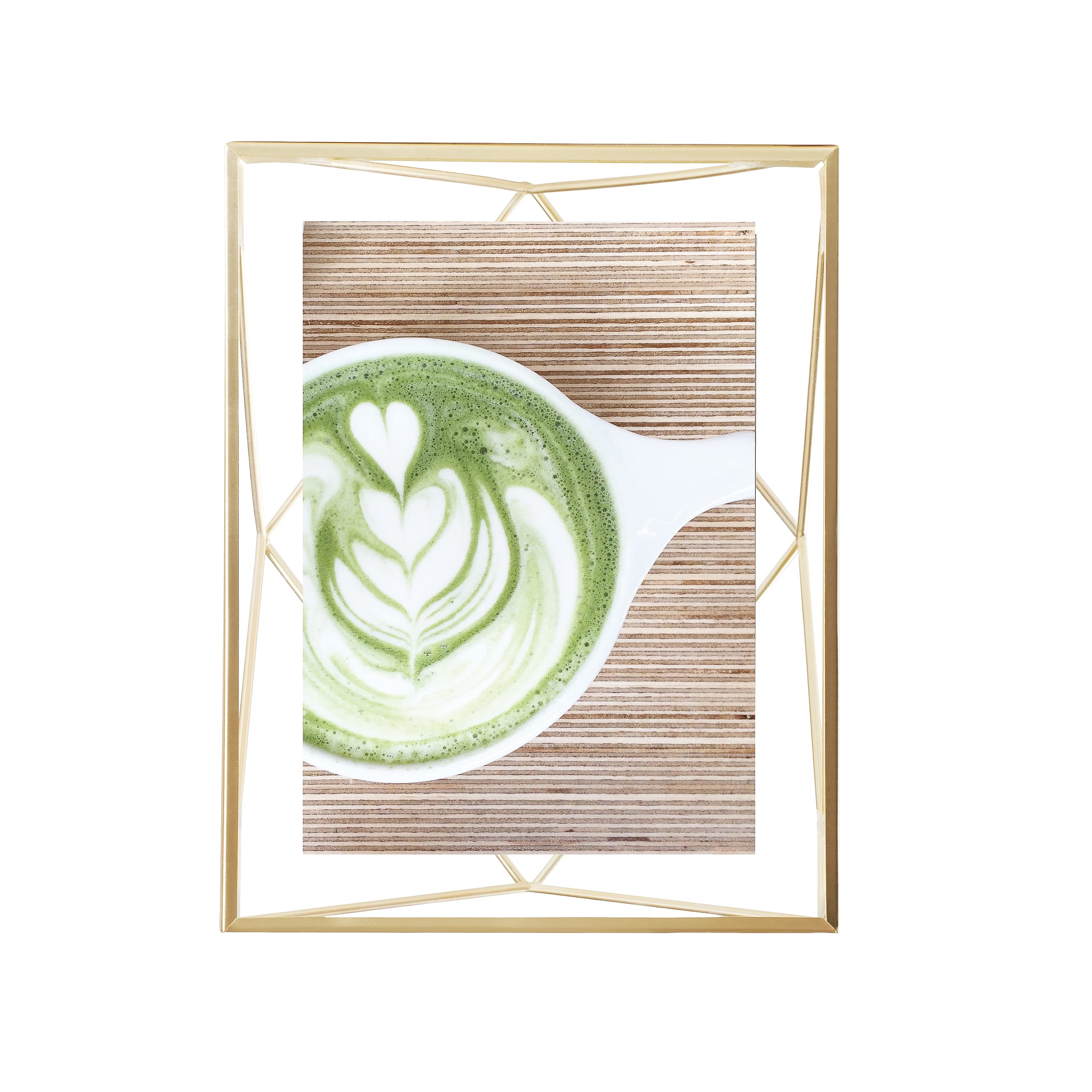 Umbra Matte Brass Prisma Picture Frame