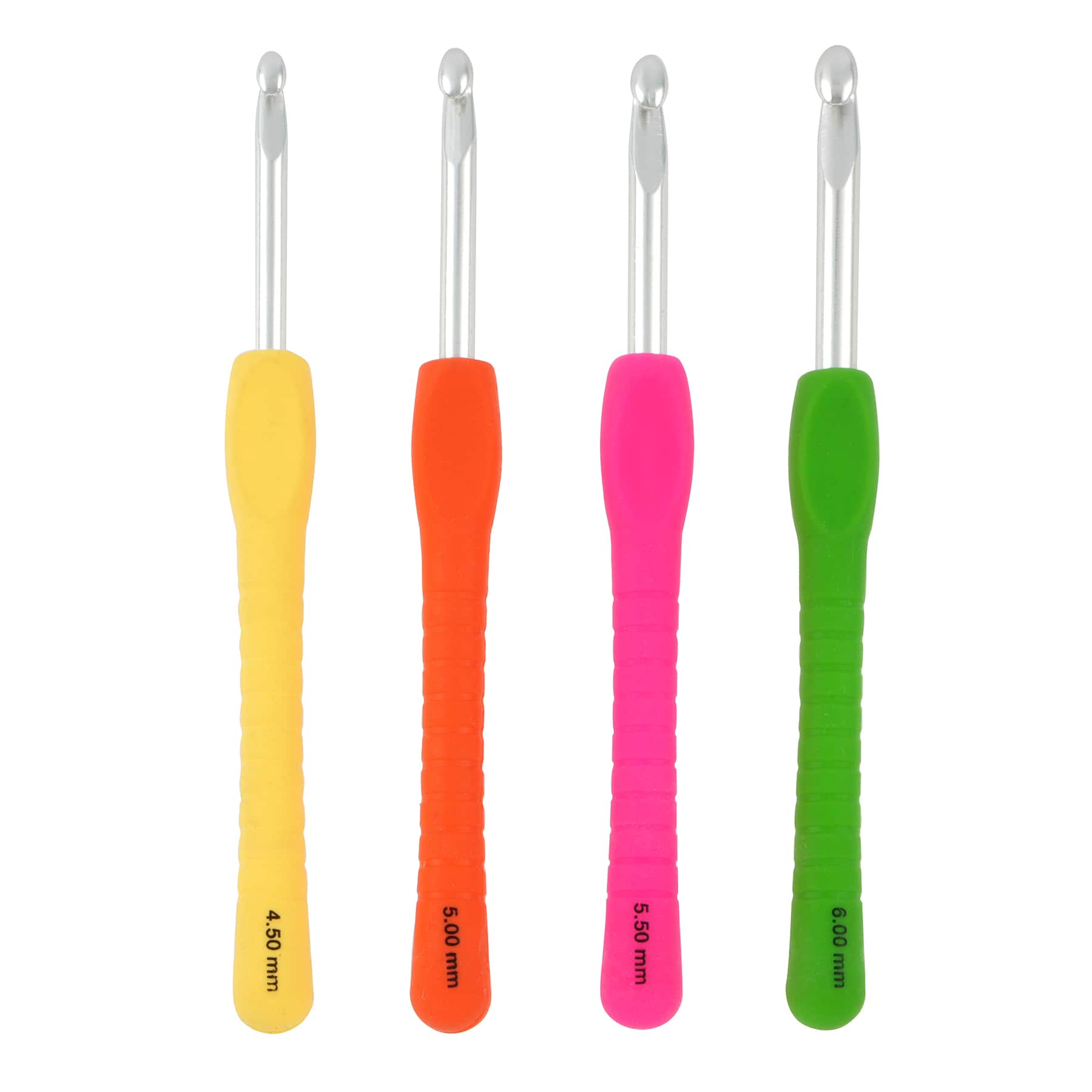Loops & Threads E to J Anodized Crochet Hook Set - 6 ct