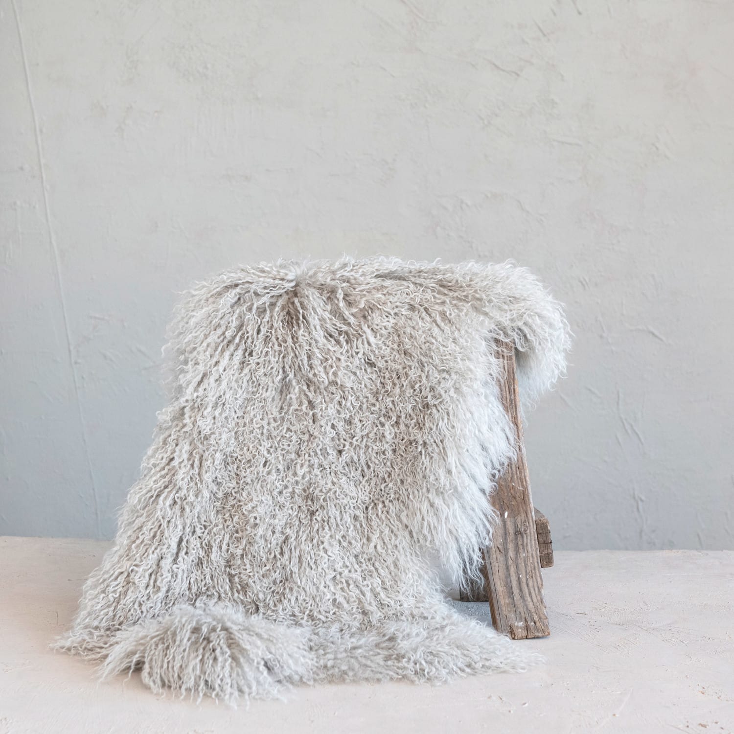 Hello Honey&#xAE; 2.5ft. x 4ft. Tibetan Lamb Fur Rug
