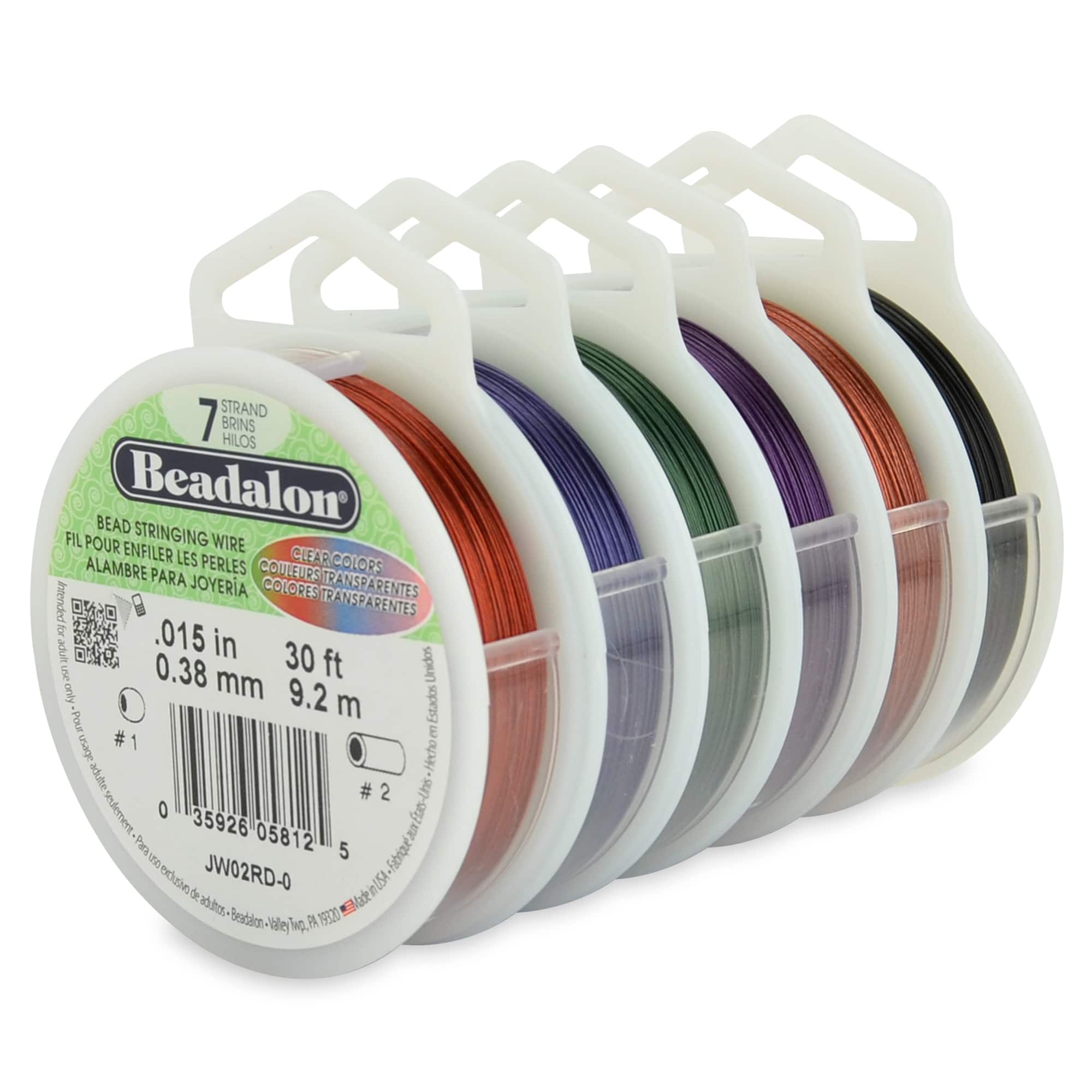 Beadalon® Assorted 7 Strand Bead Stringing Wire Pack