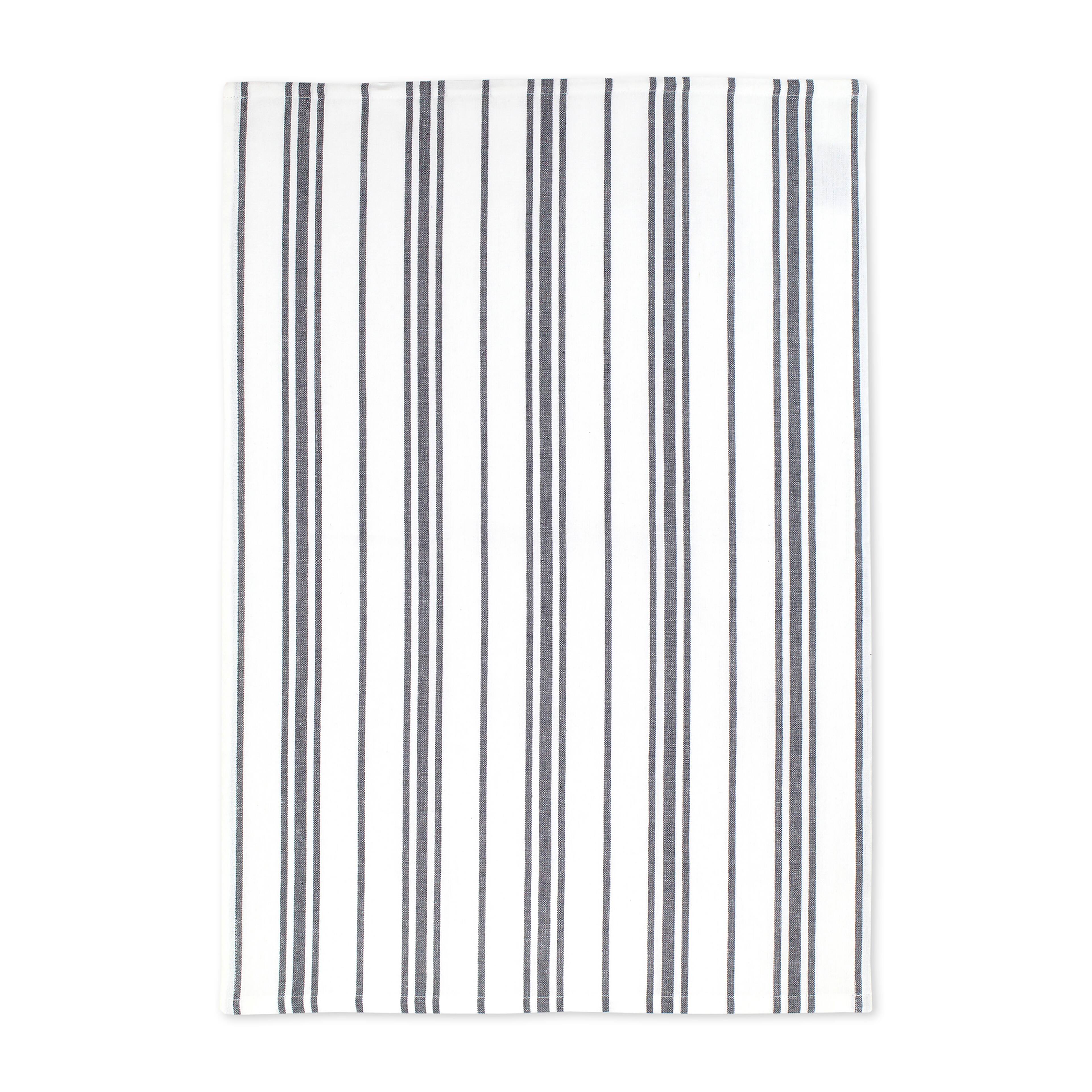 MUkitchen Stainless Steel Gray Farmhouse Kitchen Towels, 2ct.