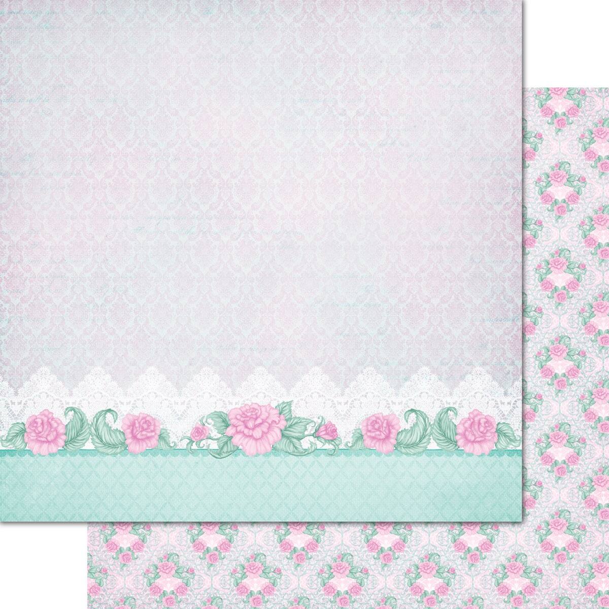 Heartfelt Creations&#xAE; Floral Banners Double-Sided Paper Pad, 12&#x22; x 12&#x22;