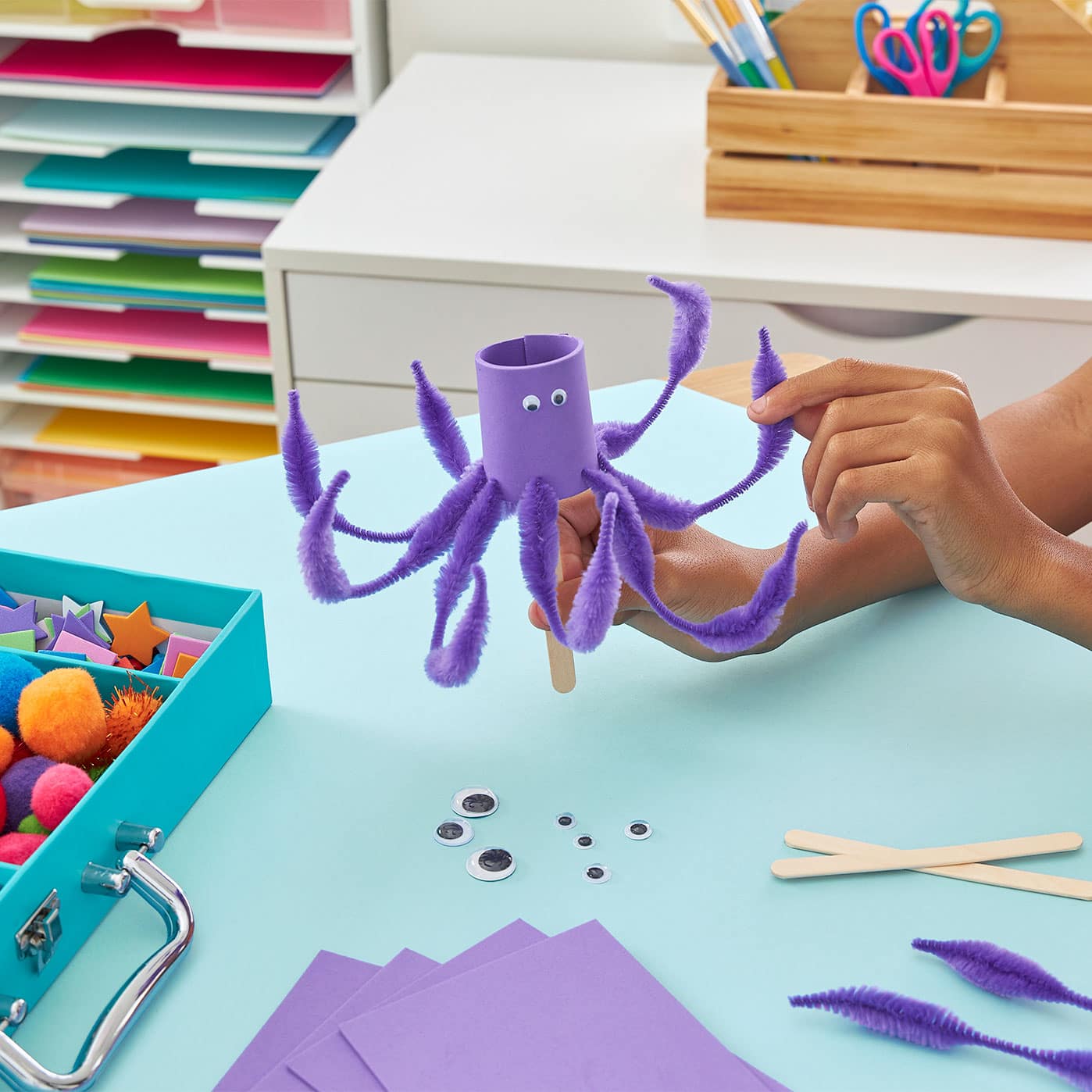 Craft Stick Octopus