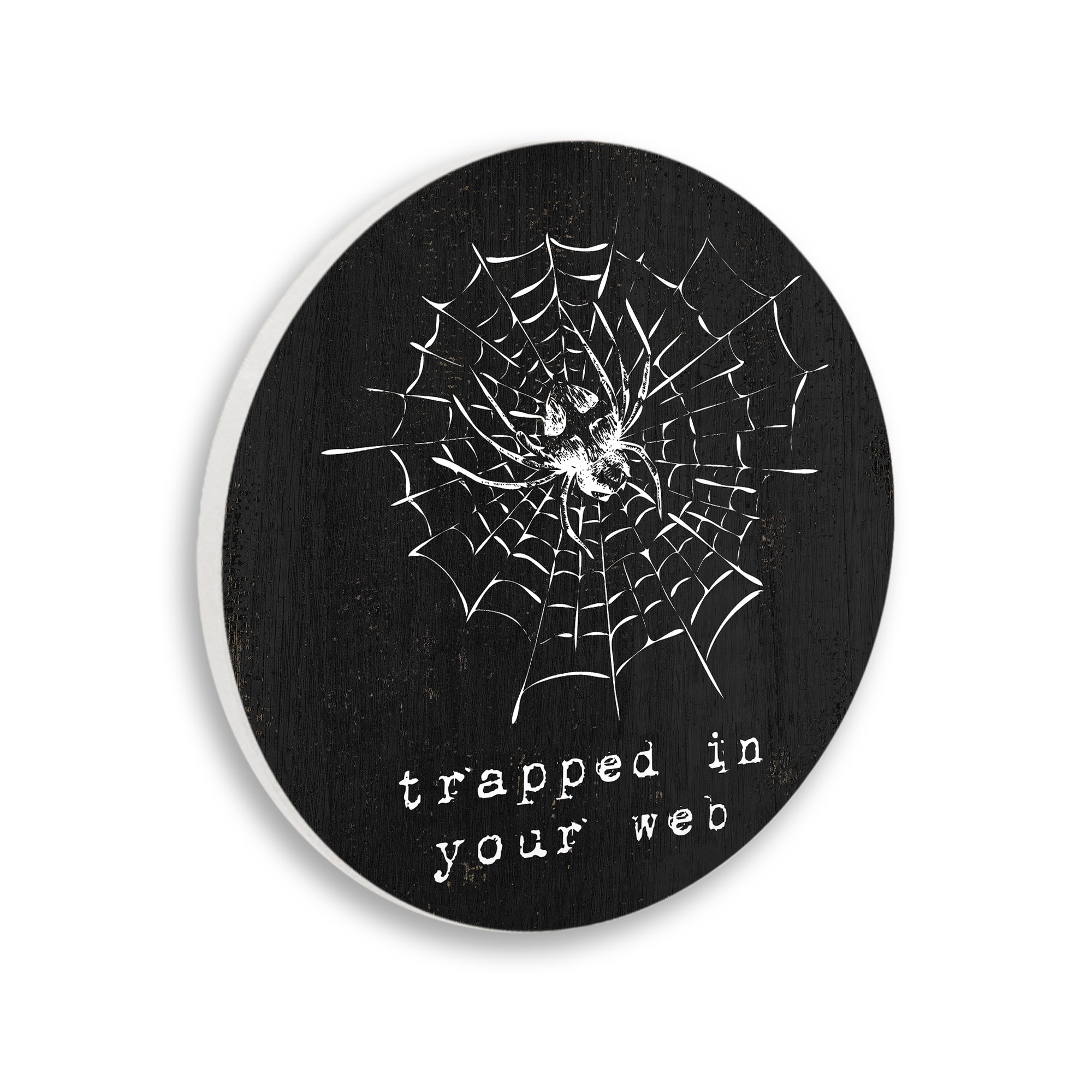 Stupell Industries Trapped In Your Web Humor Wall Plaque Art