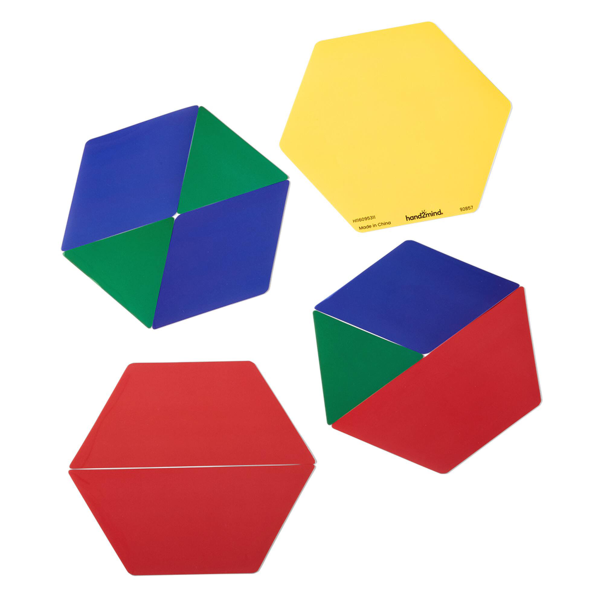 Hand2mind® Pattern Blocks Demonstration Clings