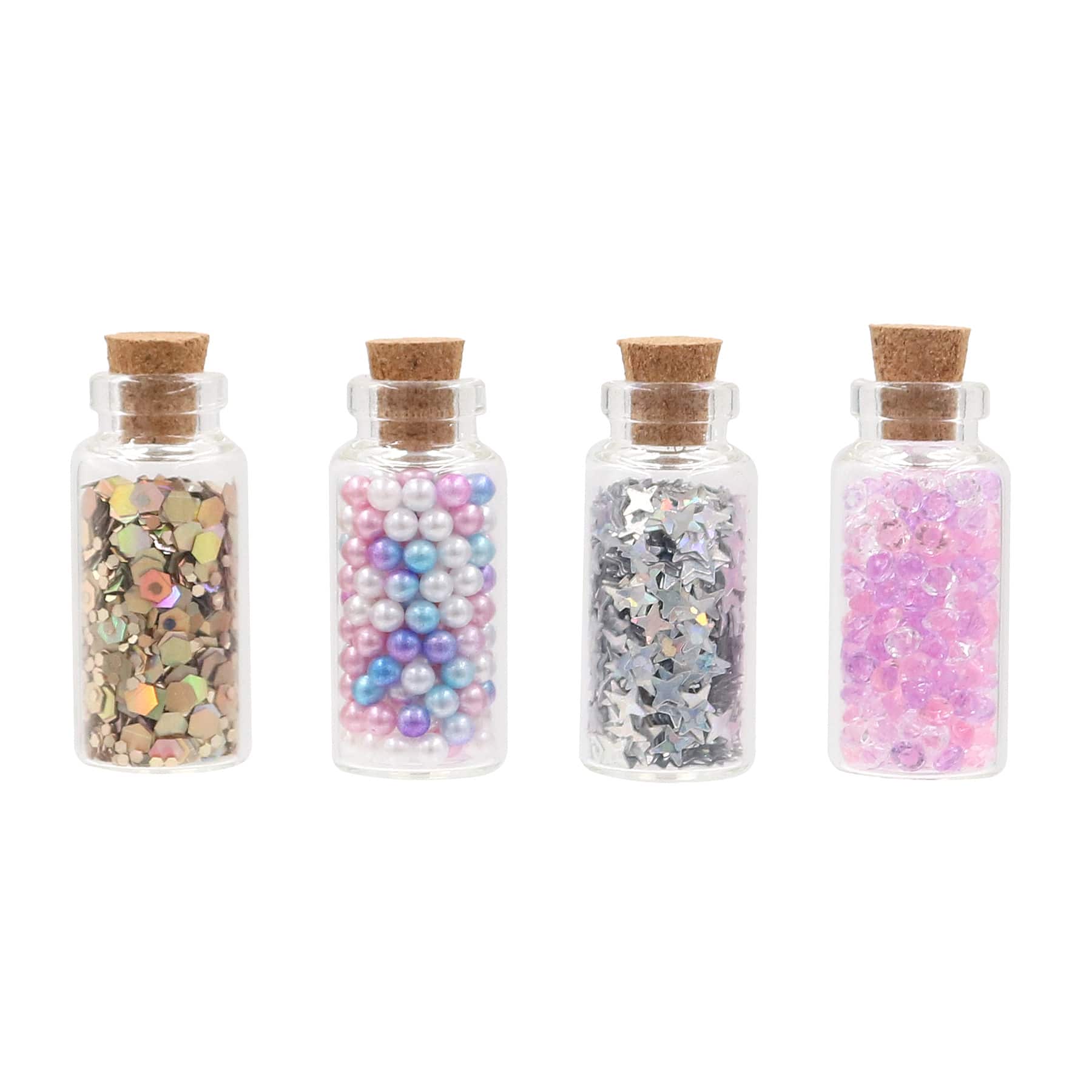 Mini Glass Bottle Decorations by Ashland&#xAE;
