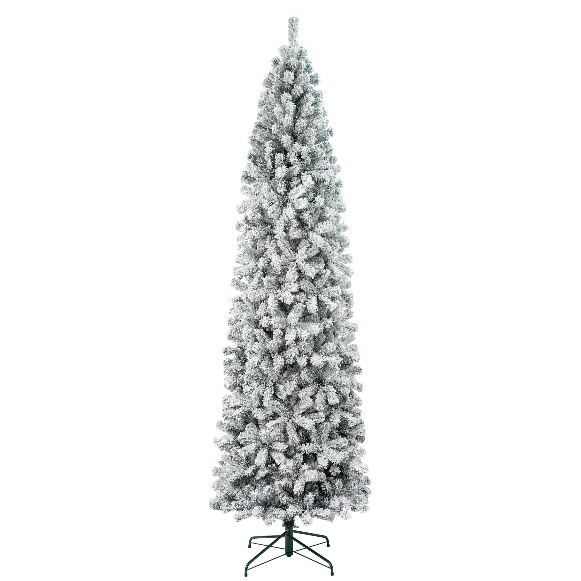 9ft. Unlit Acacia Flocked Artificial Christmas Tree | Michaels