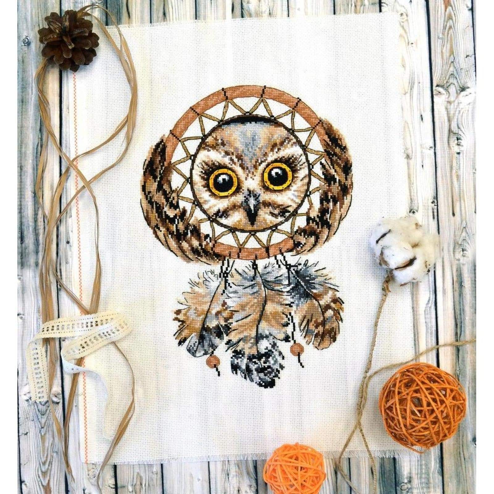 Oven Dreamcatcher Cross Stitch Kit