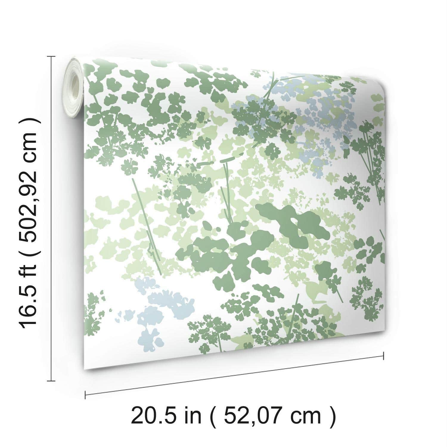 RoomMates Queen Anne's Lace Peel & Stick Wallpaper