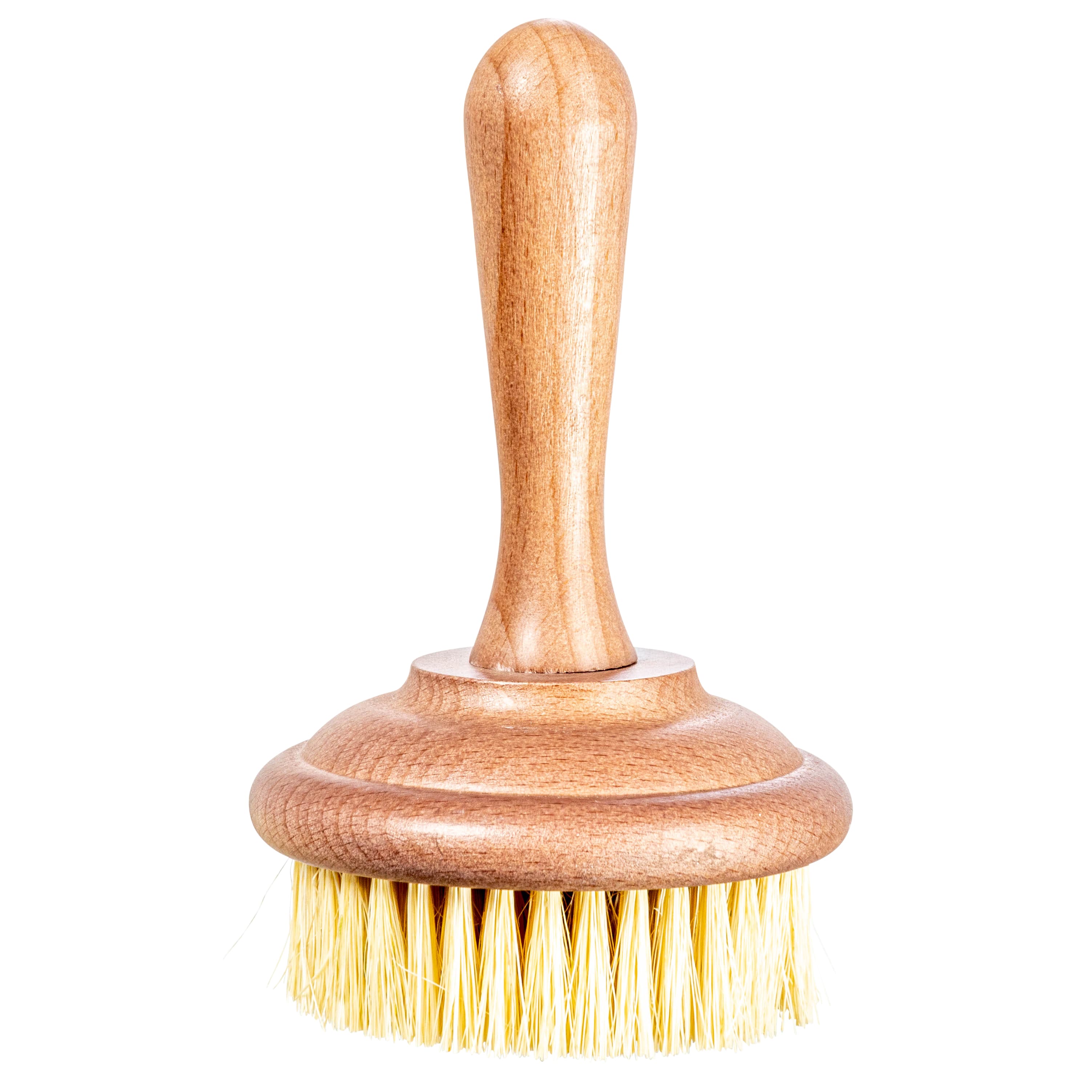Hello Honey® 6" Brown Carved Wood Dish Brush