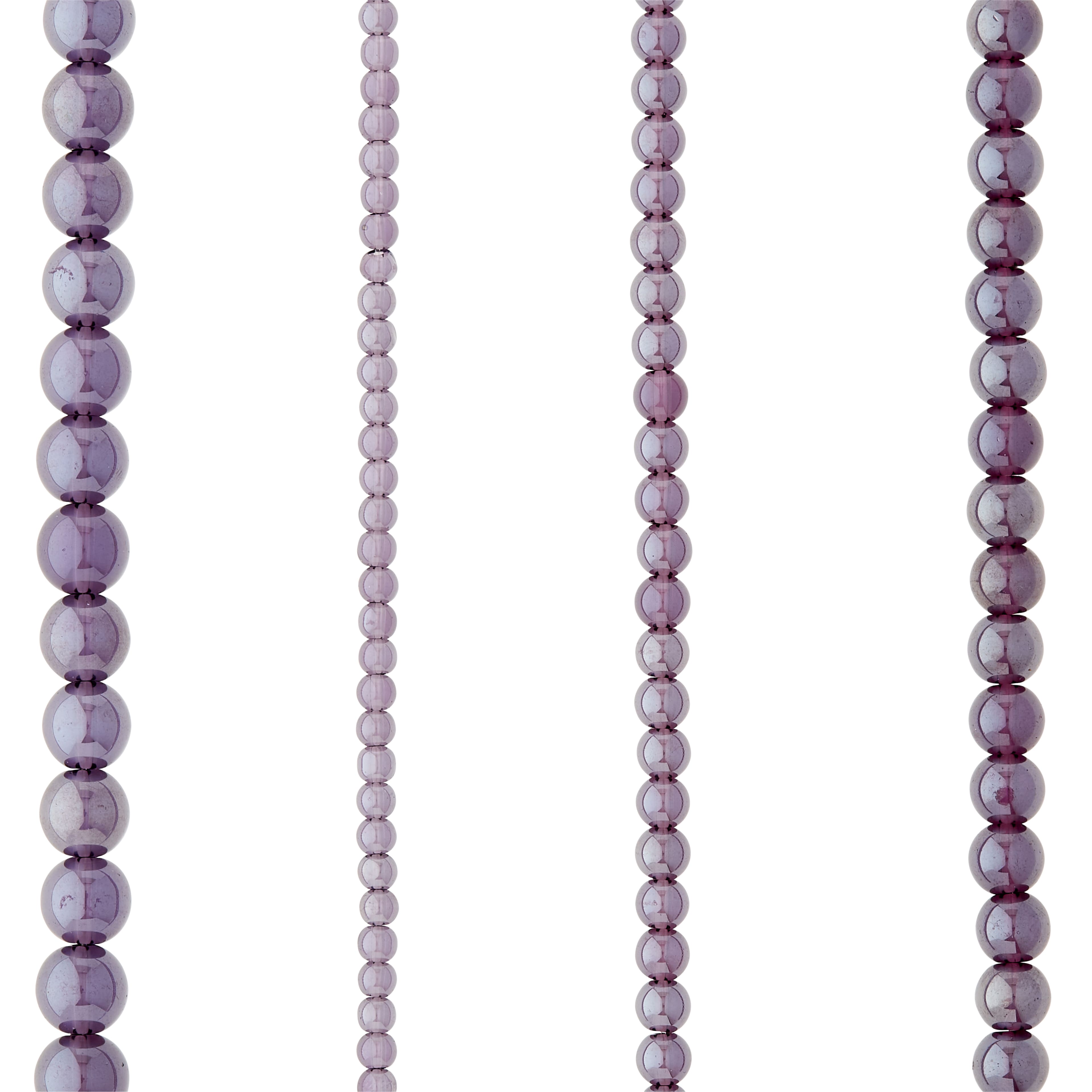 Purple Premium UV Beads, 50 Count