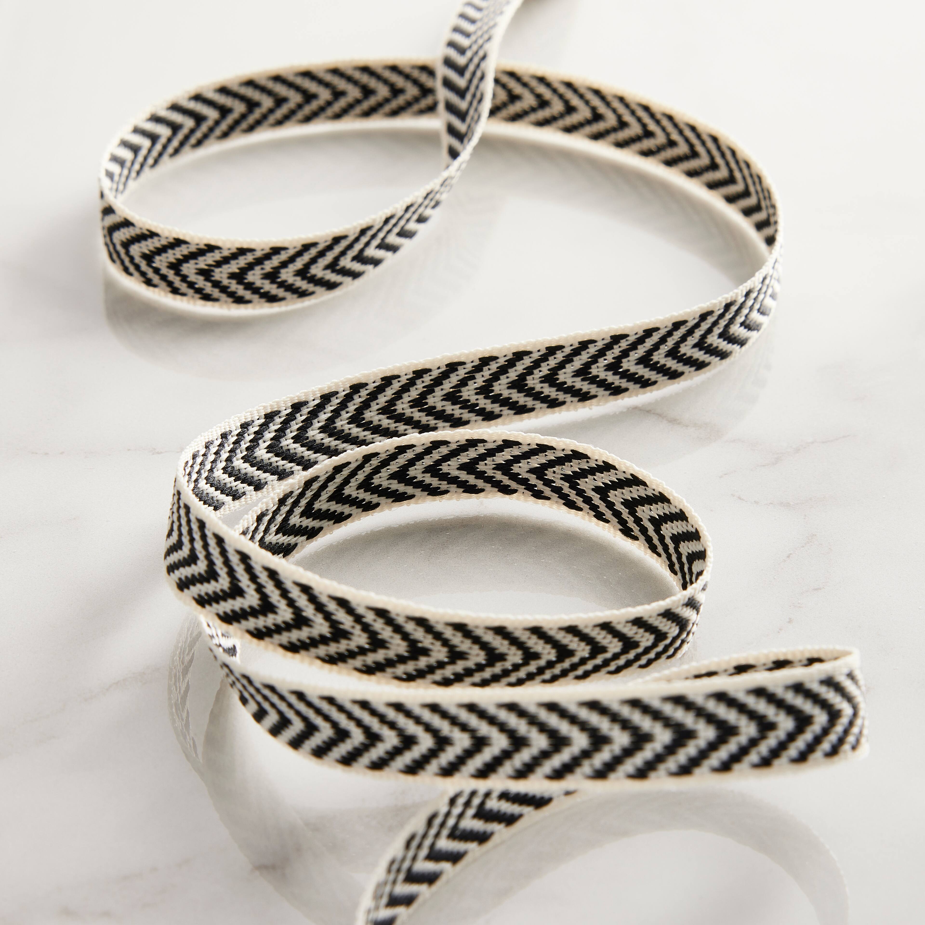 12 Pack: 3/8" x 7yd. Chevron Ribbon by Celebrate It™