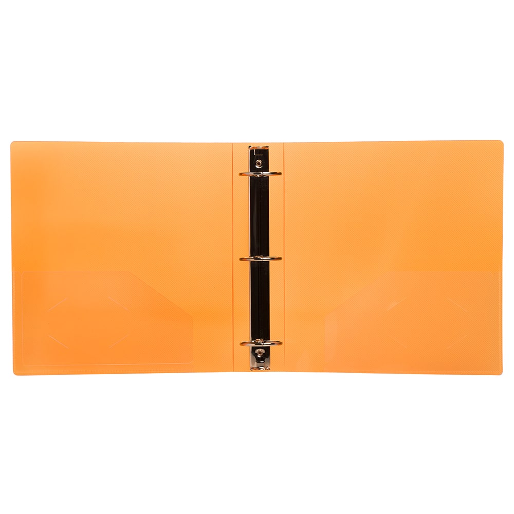 JAM Paper 2&#x22; Glass Twill Plastic 3-Ring Binder