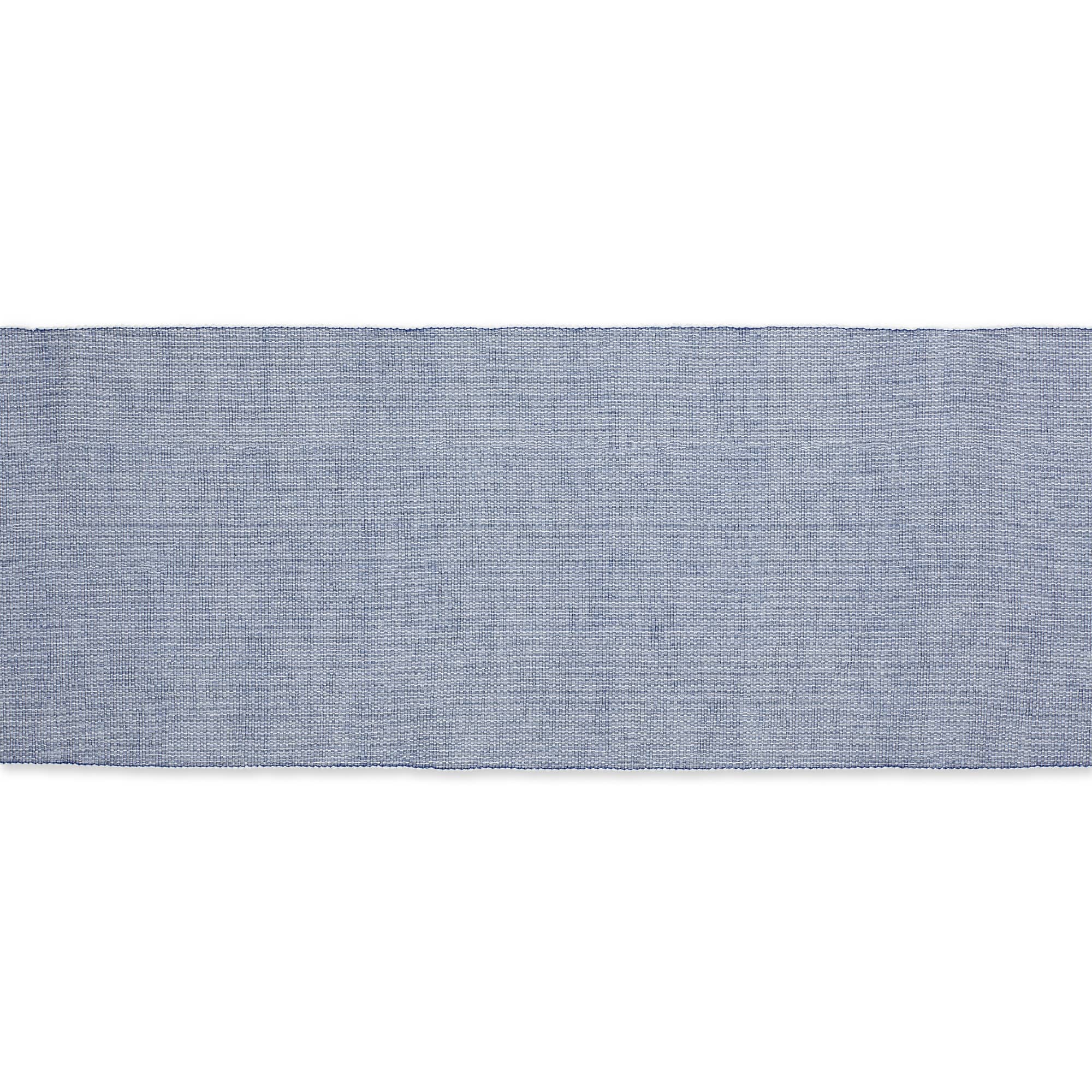 DII&#xAE; 72&#x22; Chambray Ribbed Cotton Table Runner