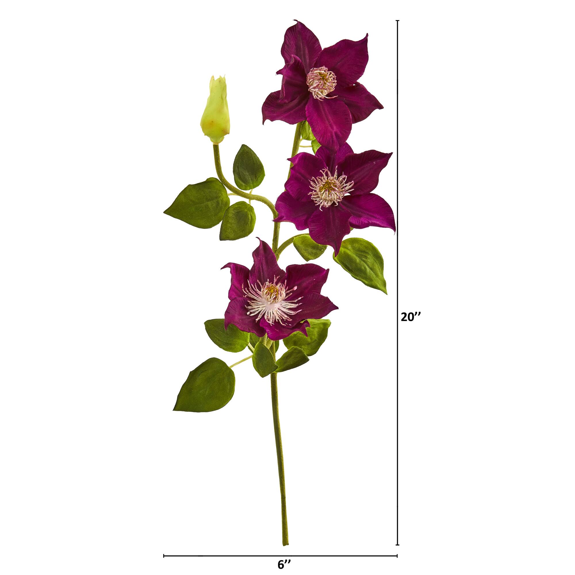 20&#x27;&#x27; Artificial Flower Spray, 6ct.
