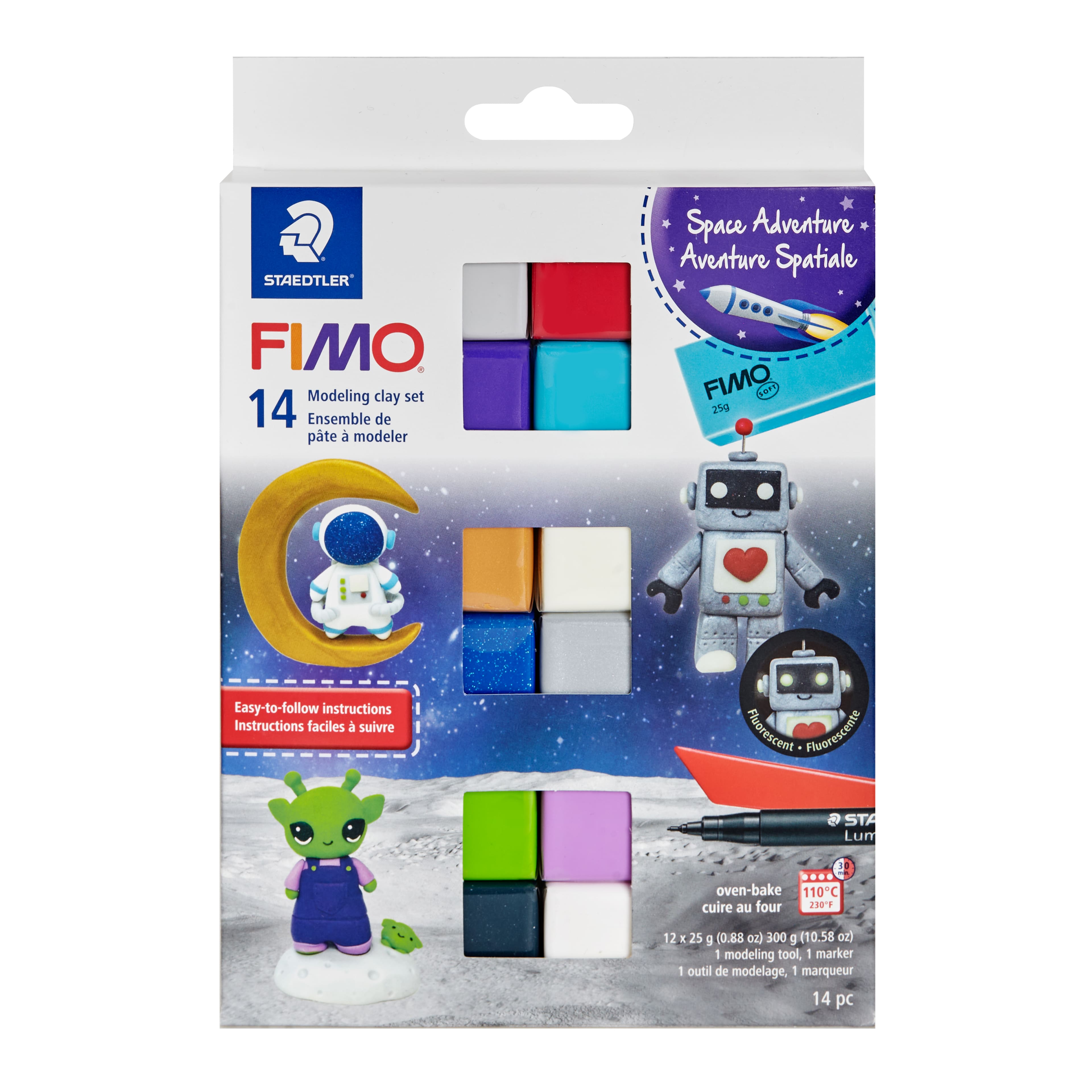 10 Pack: Staedtler® FIMO® Space Adventure Modeling Clay Set