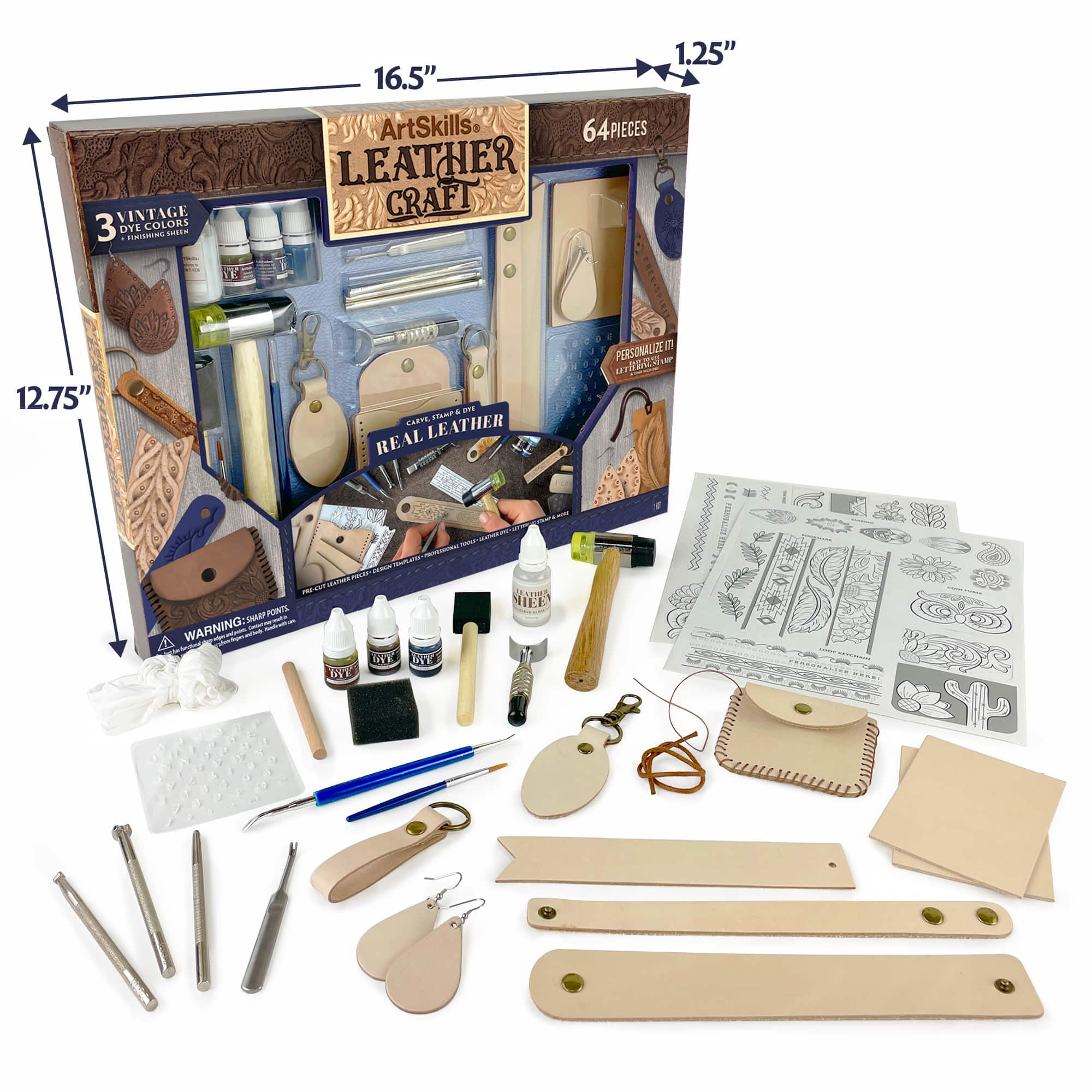 Leather Craft Kits for Travellers – Heirloom Art Co.