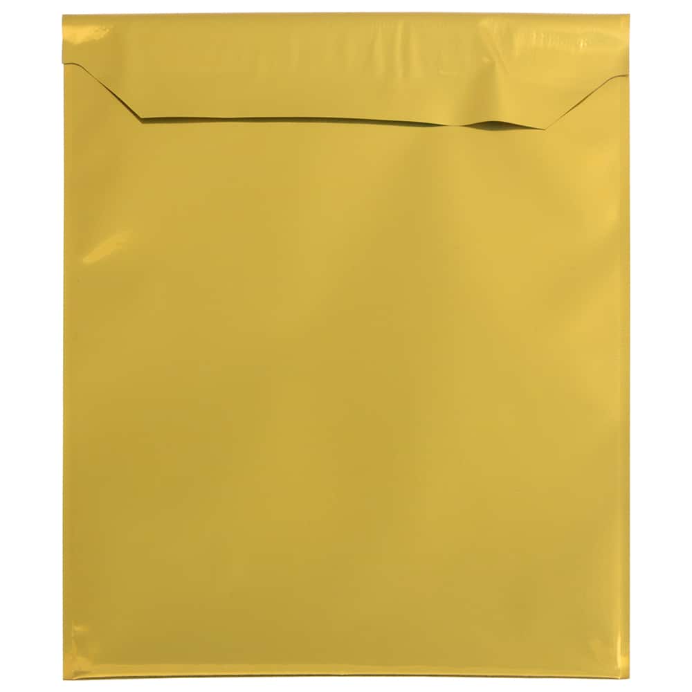 JAM Paper 6.25" x 7.875" Open End Foil Envelopes with Self Adhesive Closure, 25ct.