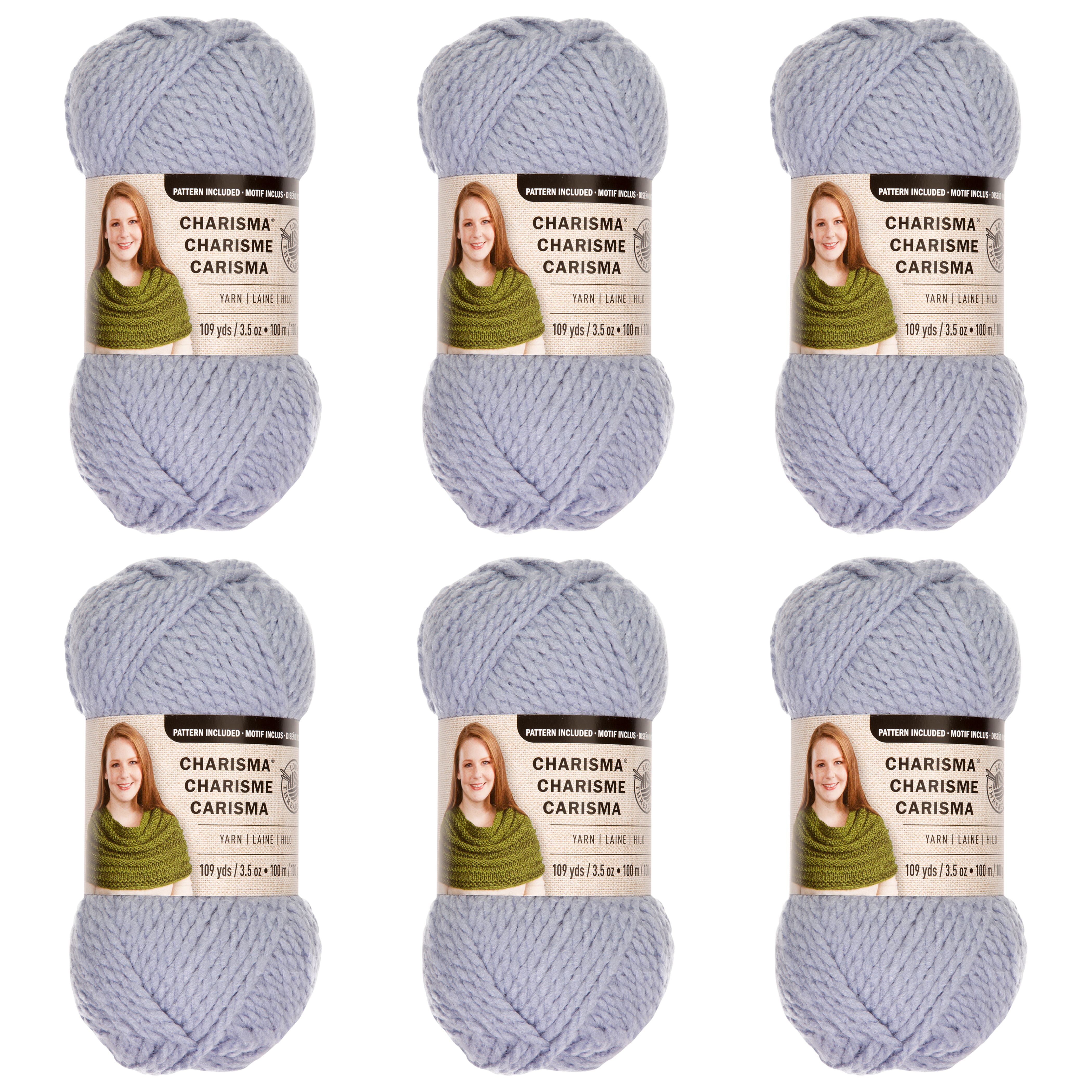 6 Pack: Charisma® Yarn by Loops & Threads®