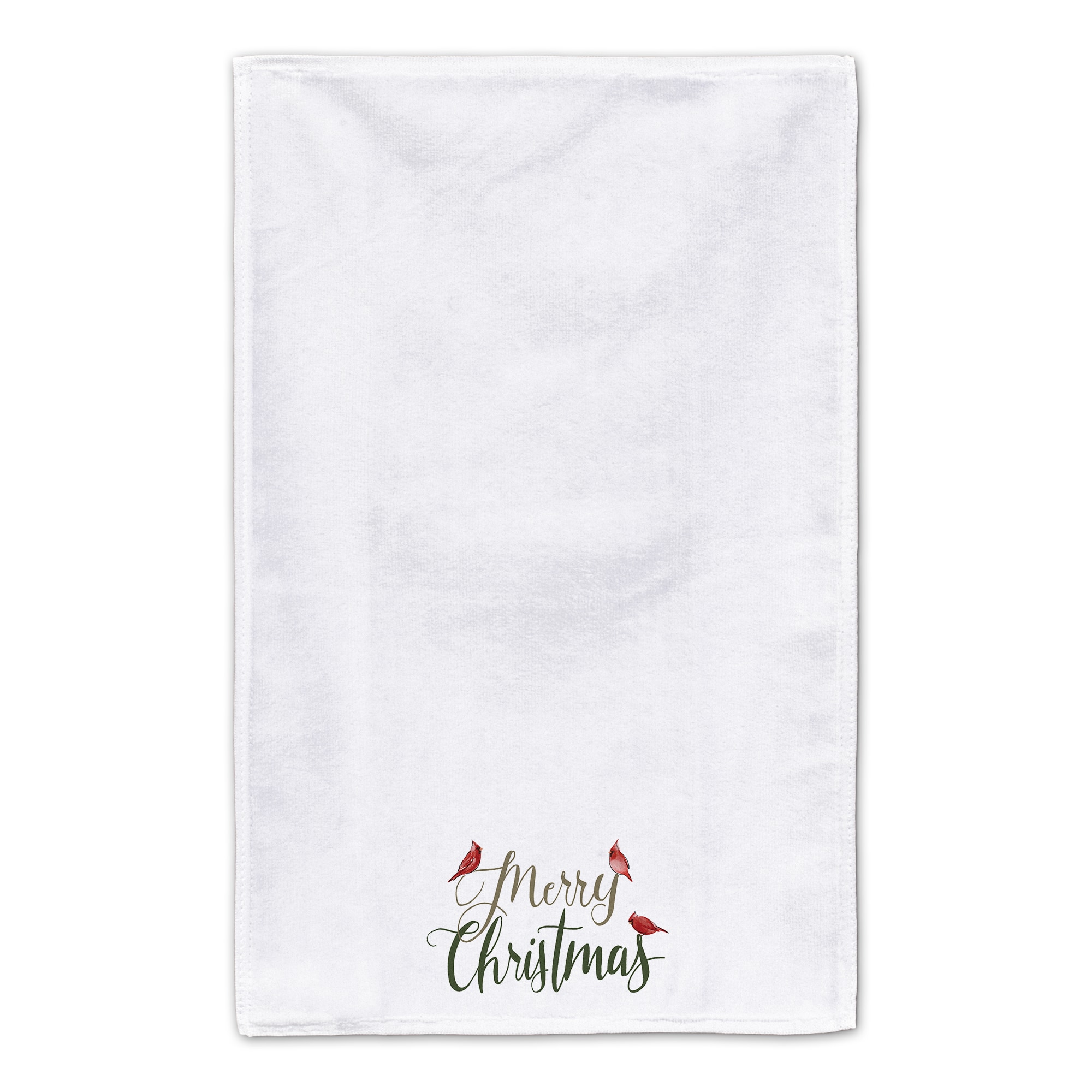 Merry Christmas Cardinals Tea Towel Set