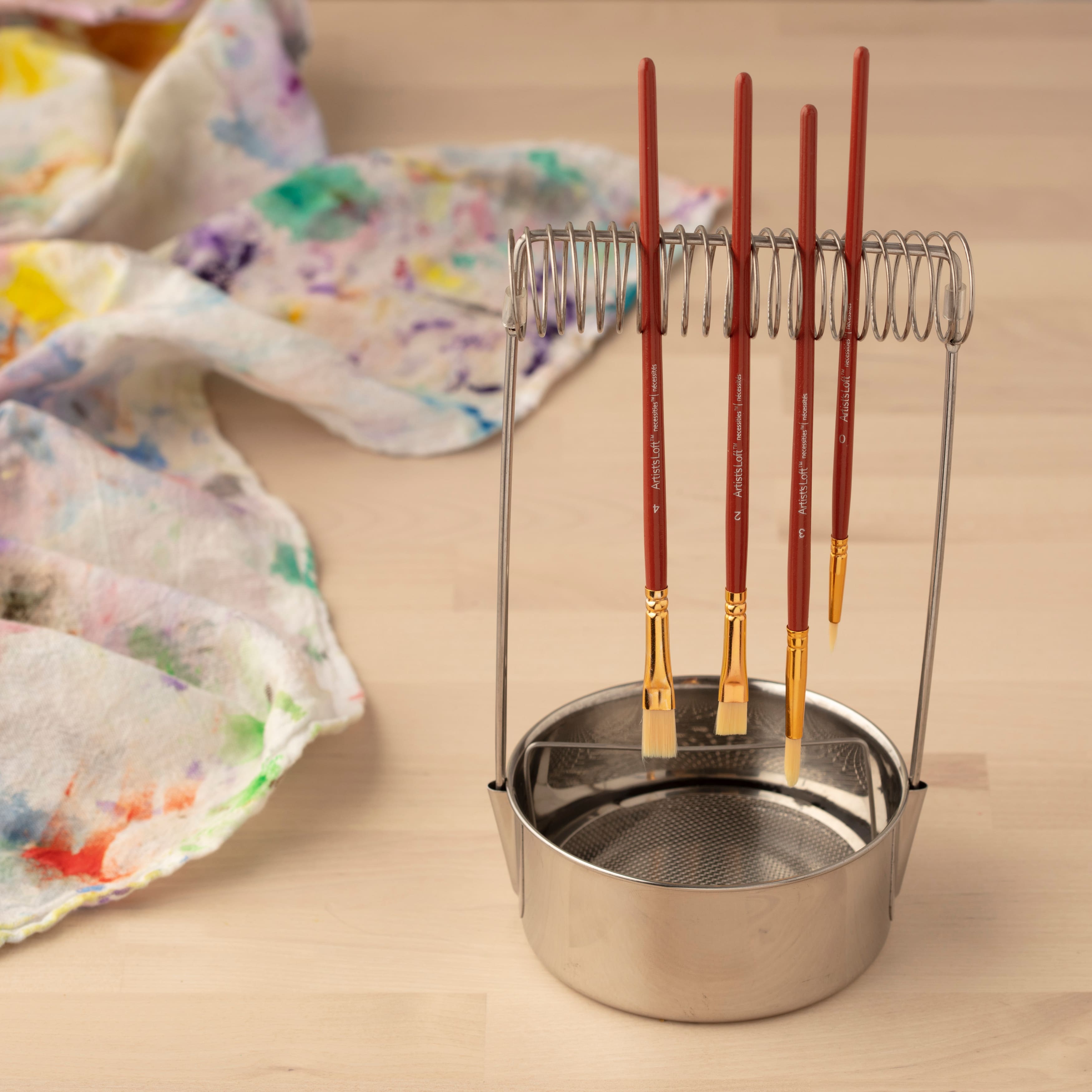12 Pack: Brush Washer with Drying Rack by Artist's Loft™