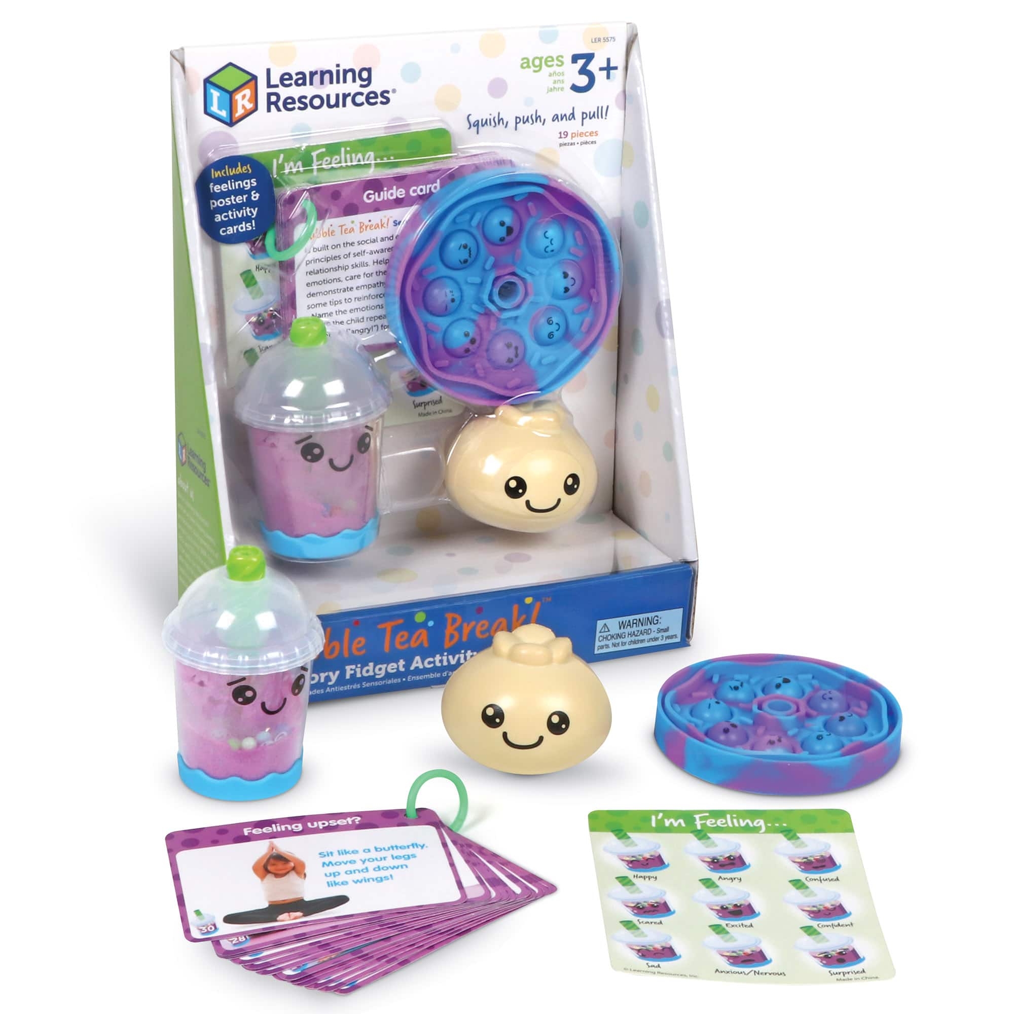 Learning Resources Bubble Tea Sensory Bottles