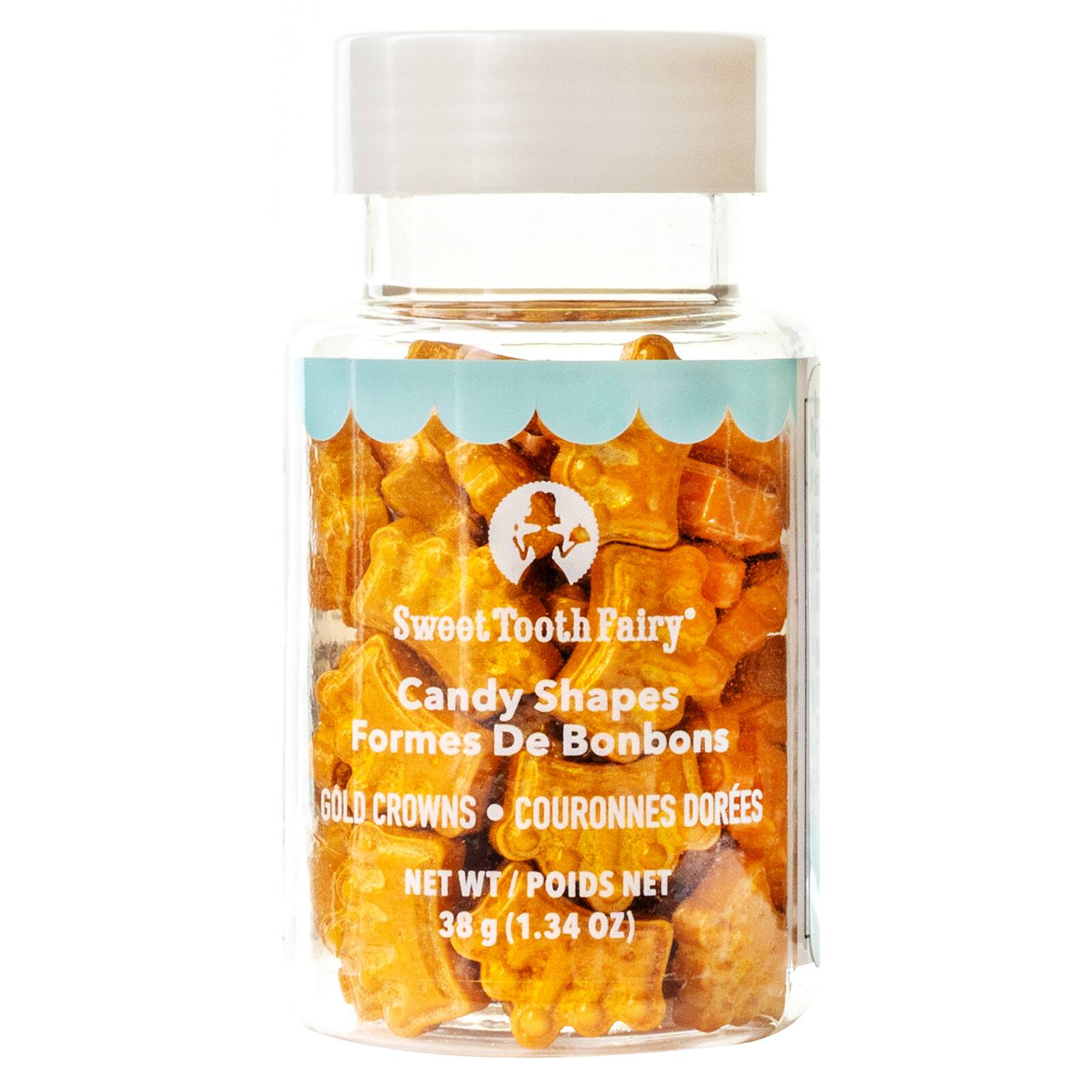 Sweet Tooth Fairy&#xAE; Gold Crown Candy Shapes