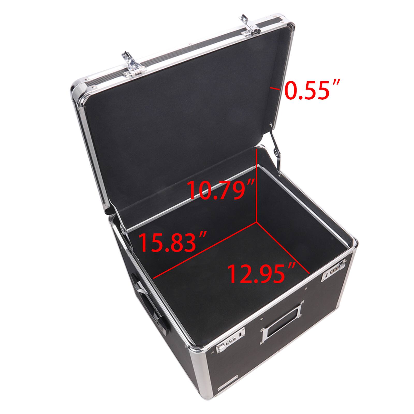 Vaultz Black Locking Mobile File Chest Michaels