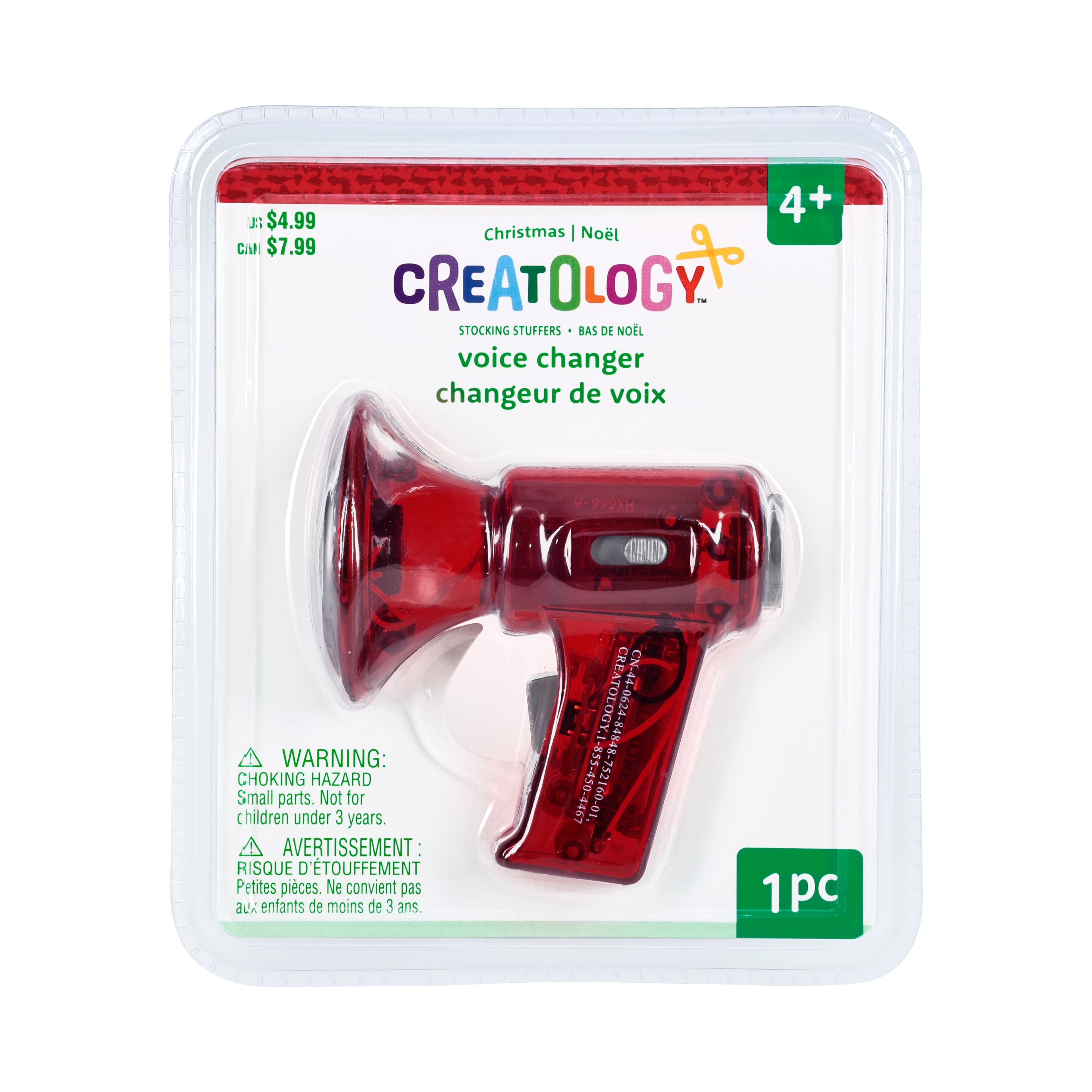 Red Voice Changer by Creatology&#x2122;