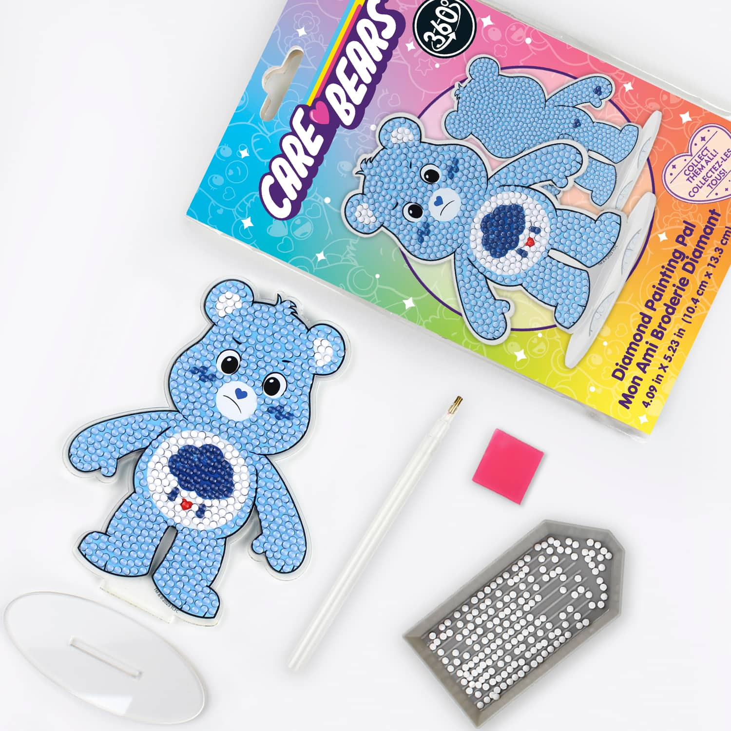 Camelot&#xAE; Dots Care Bears&#x2122; Grumpy Bear Diamond Painting Pal Kit