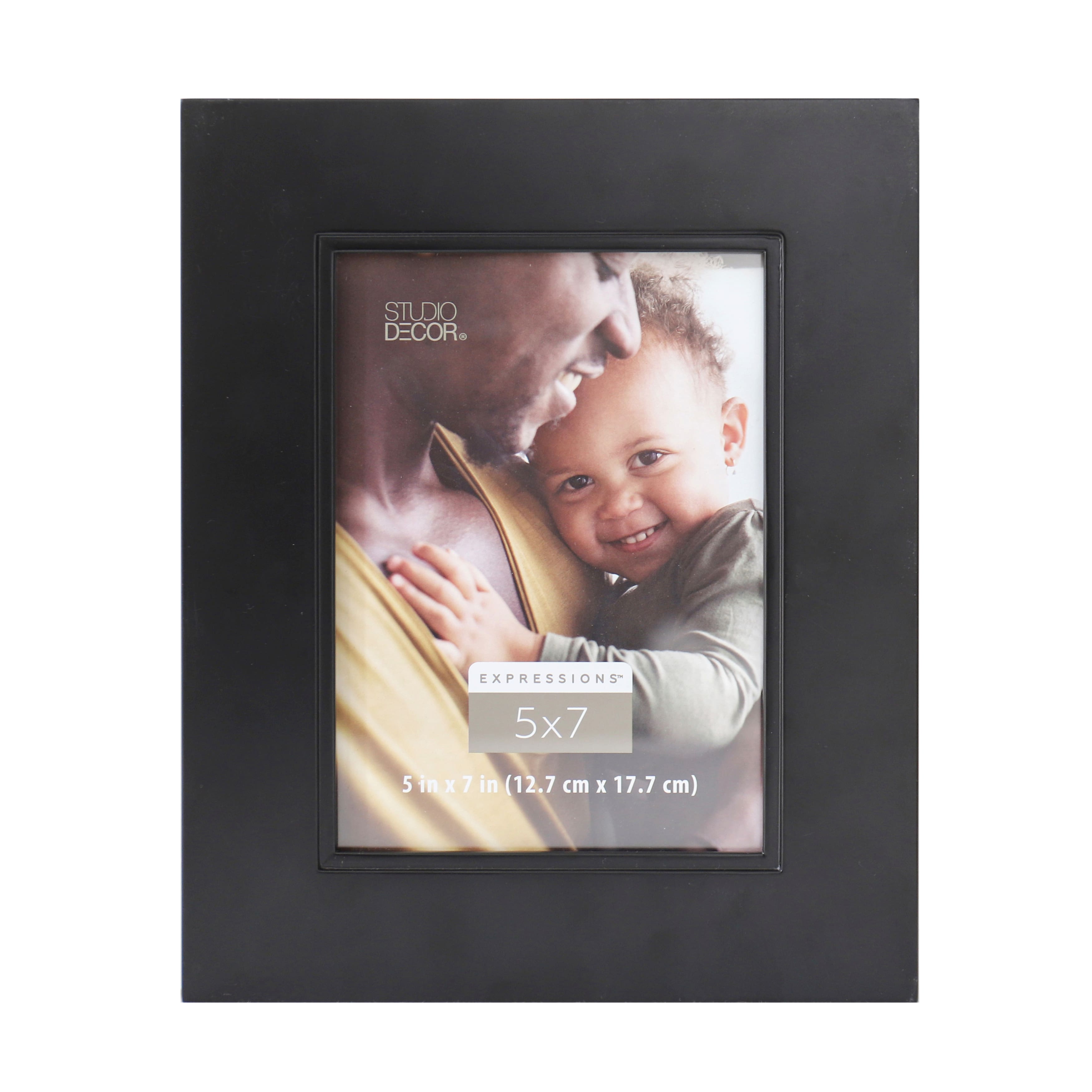 12 Pack: Black 5" x 7" Wide Frame, Expressions™ by Studio Décor®