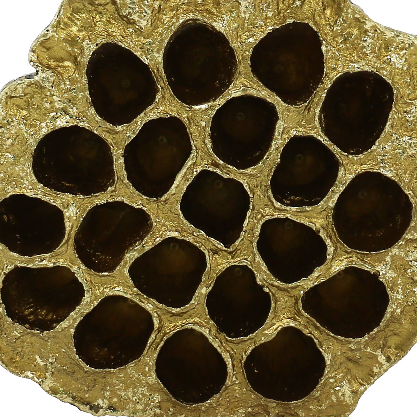 4&#x22; Gold Lotus Pod Tabletop D&#xE9;cor by Ashland&#xAE;