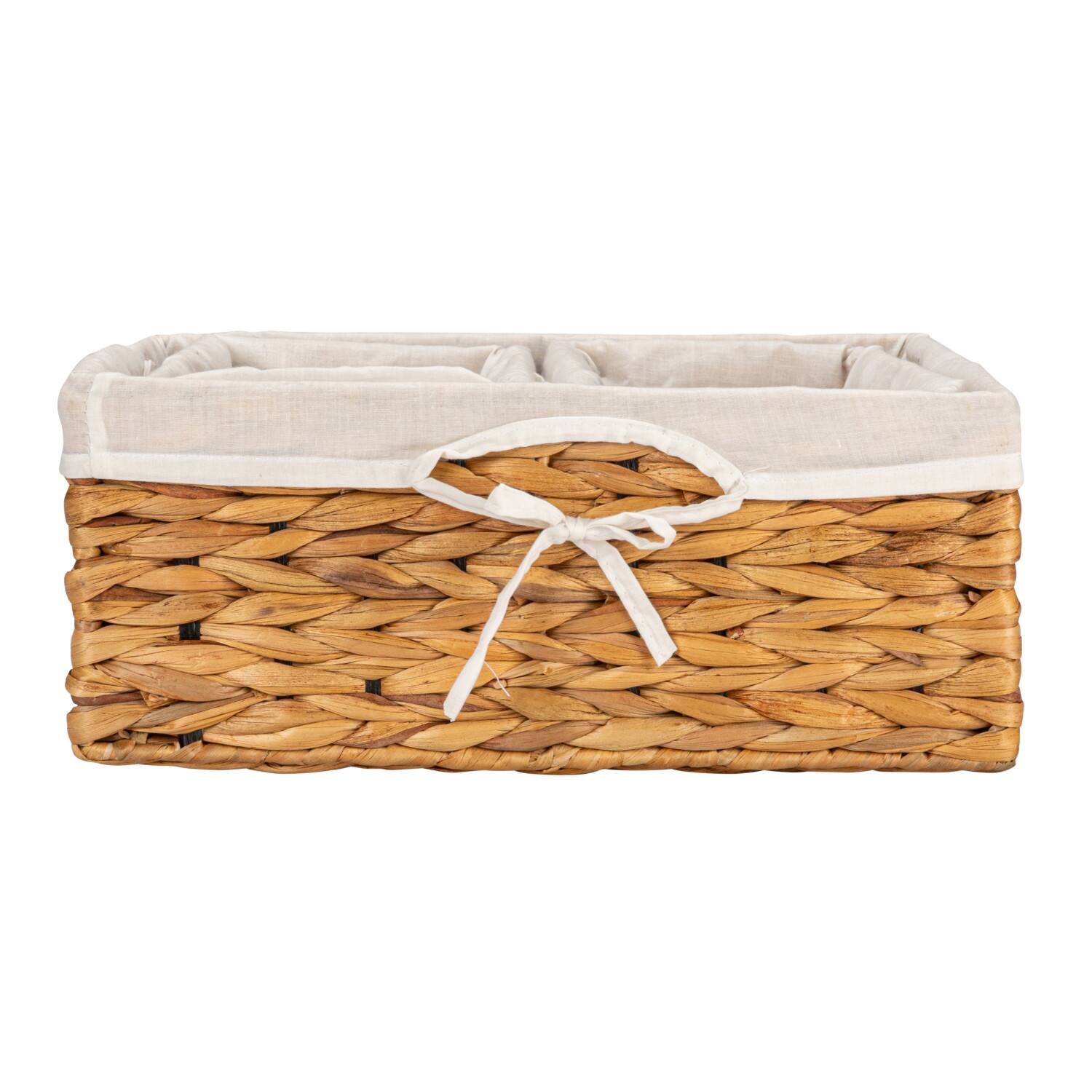 Water Hyacinth Wicker Basket Set