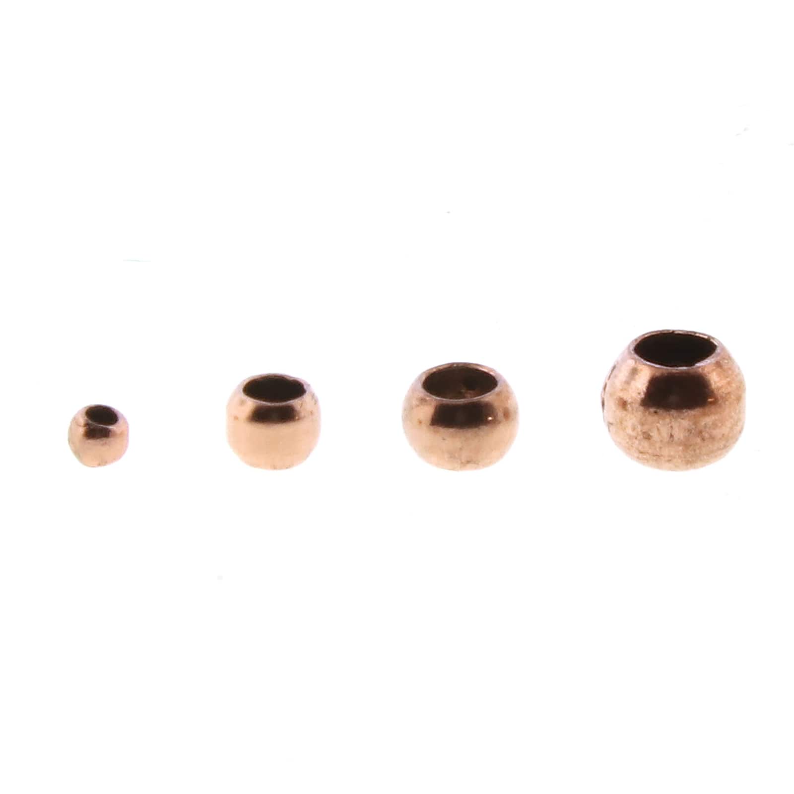 The Beadsmith&#xAE; Assorted Copper Plated Crimp Beads, 600ct.