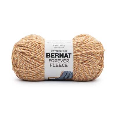 Bernat® Forever Fleece™ Yarn Color: Orange Sun Michaels