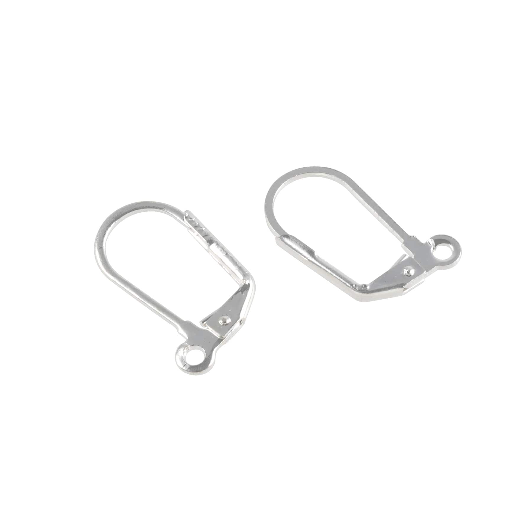 12 Packs: 18 ct. (216 total) Lever Back Earrings with Drop by Bead Landing&#x2122;
