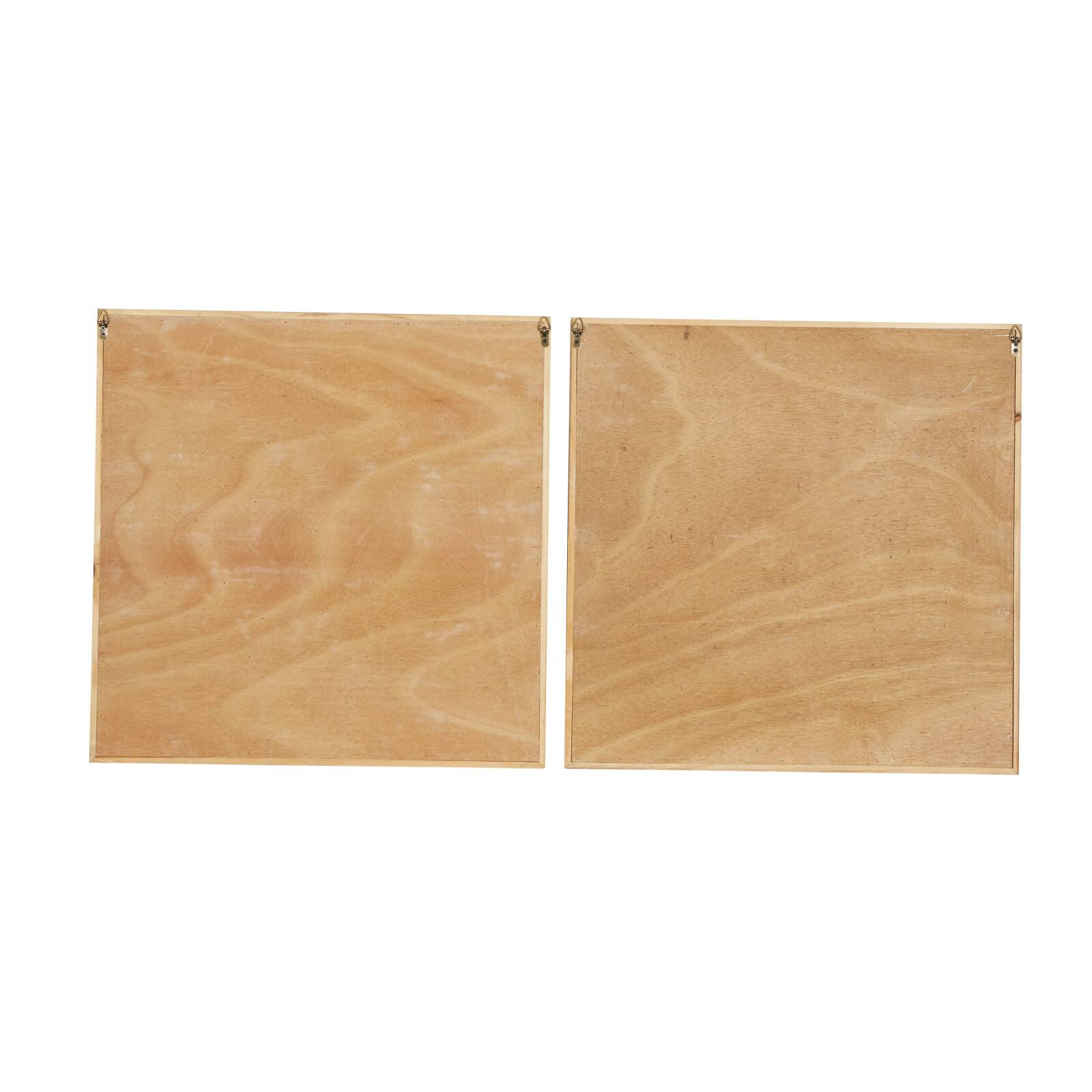 Brown & White Wood Rustic Southwest Wall Décor Set